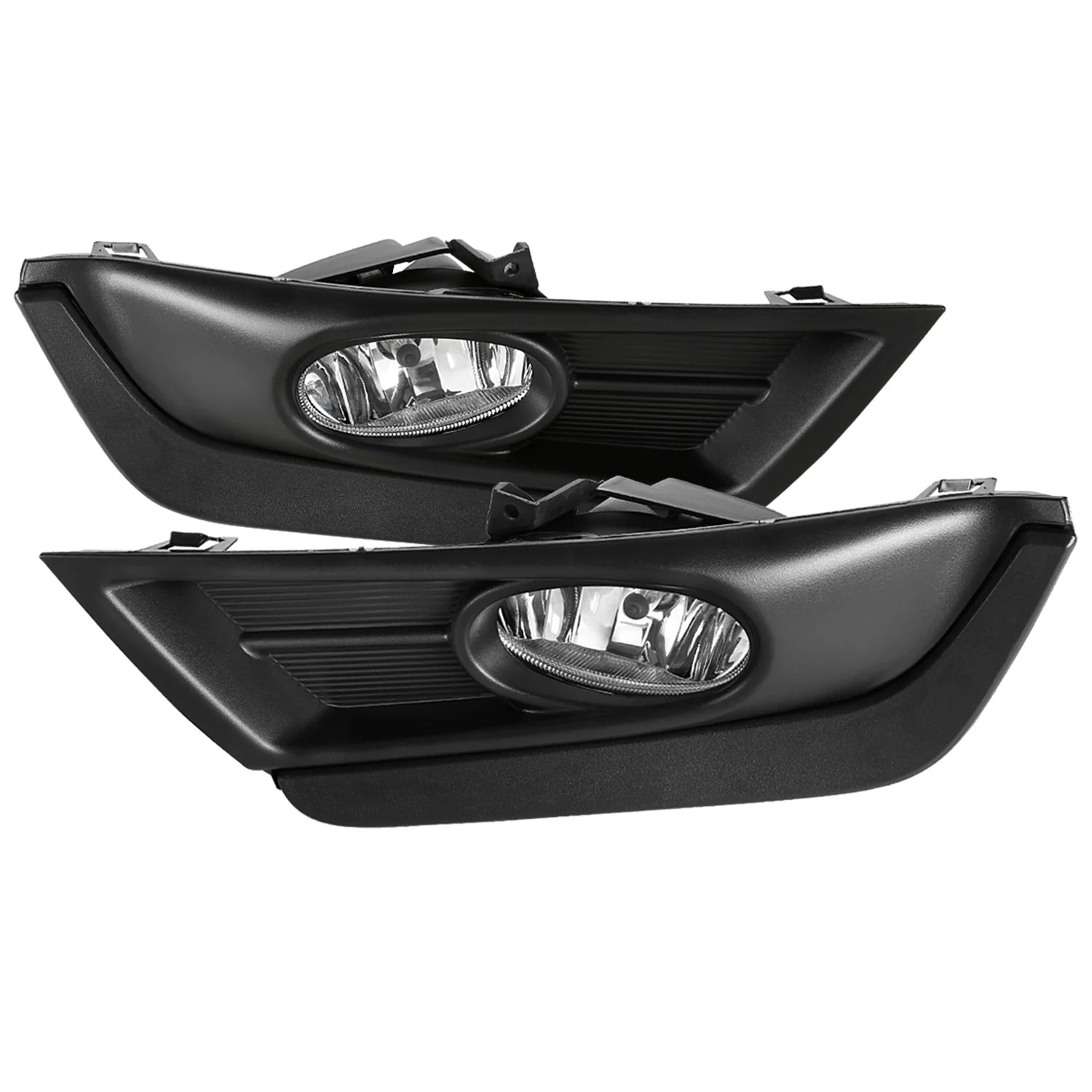 2017-2018 Honda CR-V 12V/35W H8 Fog Lights Kit Chrome Housing/Clear Lens