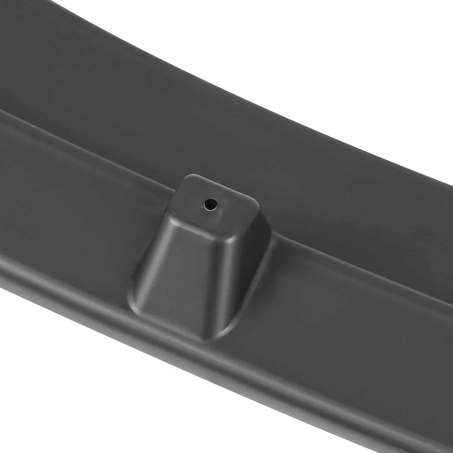 2017-2018 Hyundai Elantra Matte Black Polypropylene 3Pcs Bumper Lip - Image 3