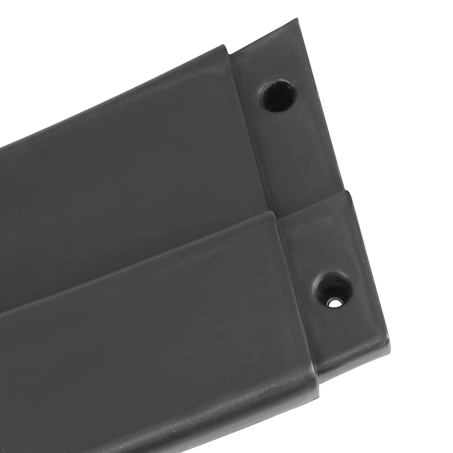 2017-2018 Hyundai Elantra Matte Black Polypropylene 3Pcs Bumper Lip - Image 5
