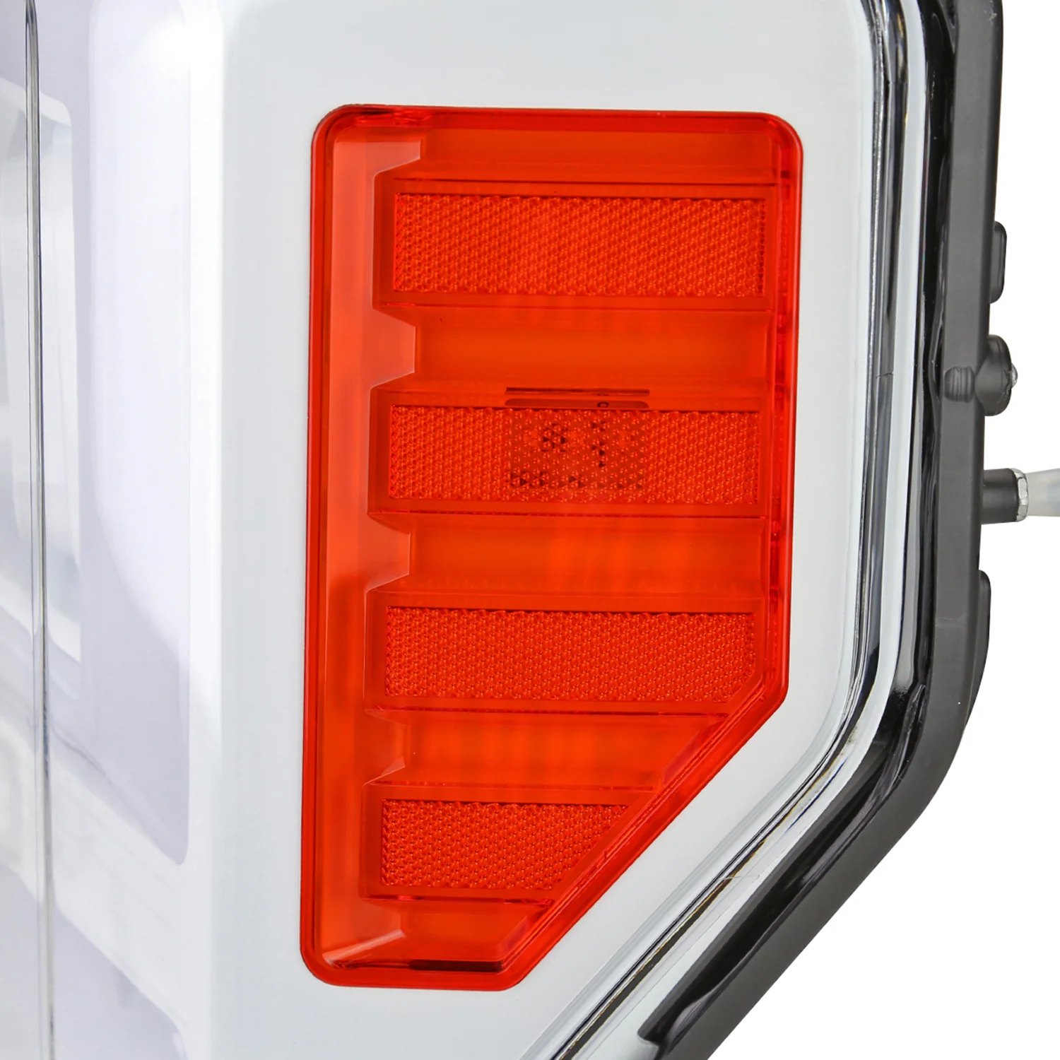 2017-2019 Ford F-250/350/450/550 LED C-Bar Headlights Signal White Housing - Image 5