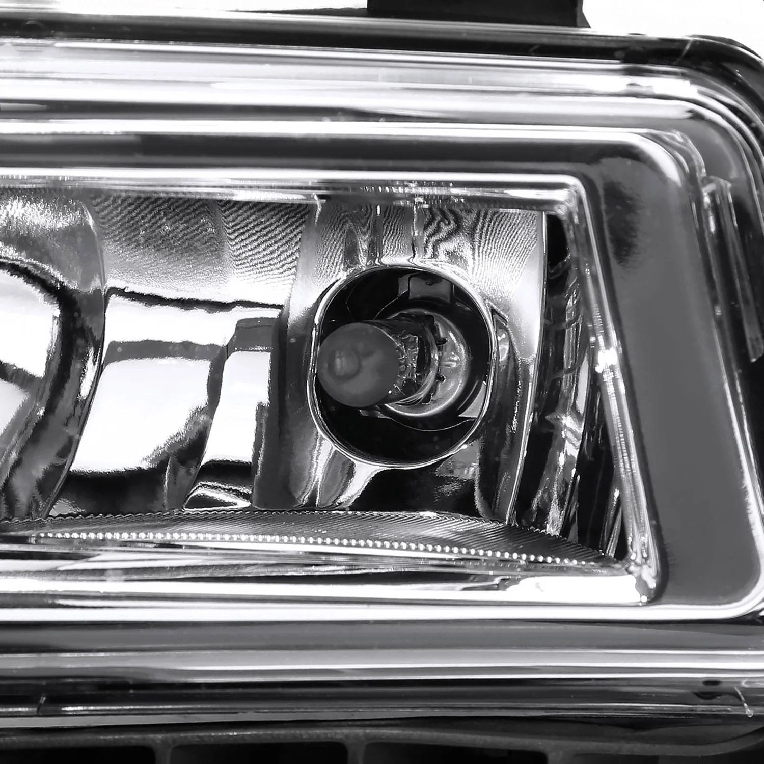 2017-2019 Nissan Versa Note Hatchback H8 Fog Lights Kit Chrome/Clear Lens - Image 2