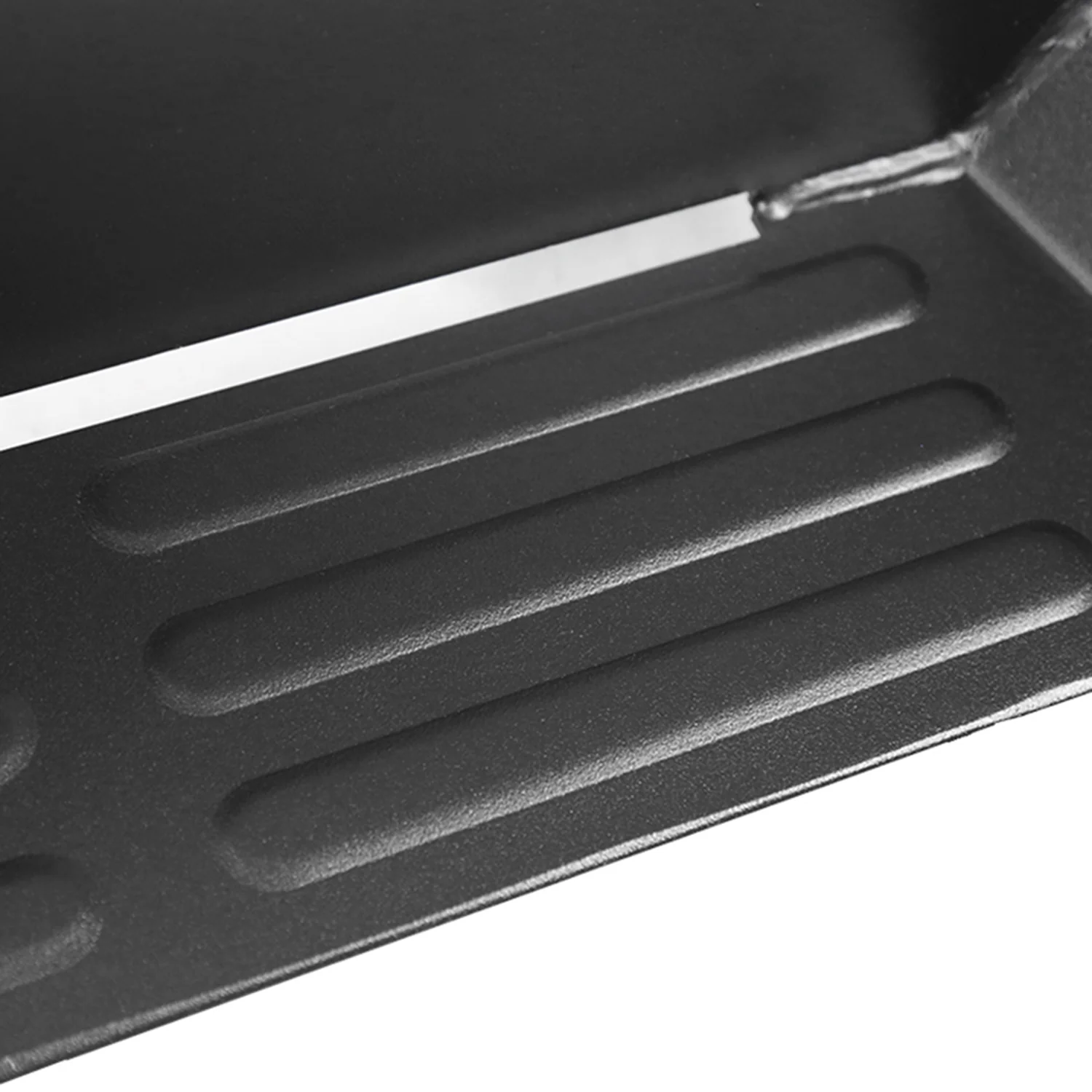 2017-2021 Ford F-250/F-350 Black Heavy Duty Steel Rear Step Bumper - Image 6