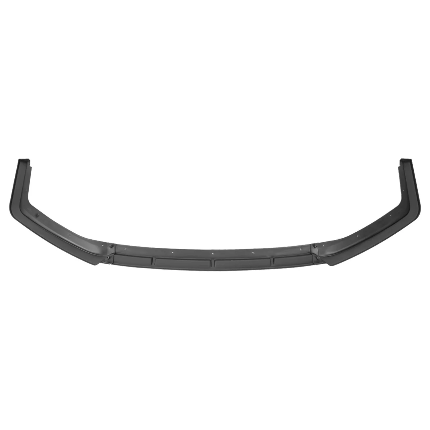 2017-2021 Honda Civic Si Glossy Black 3Pcs Front Bumper Lip Spoiler Kit - Image 6