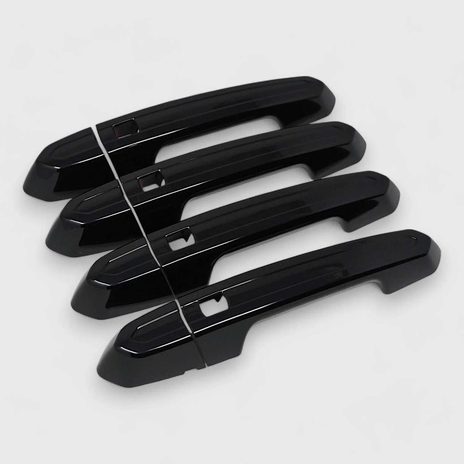 2017-2025 Cadillac XT5 Door Handle Cover Gloss Black 8Pcs ABS Plastic - Image 3
