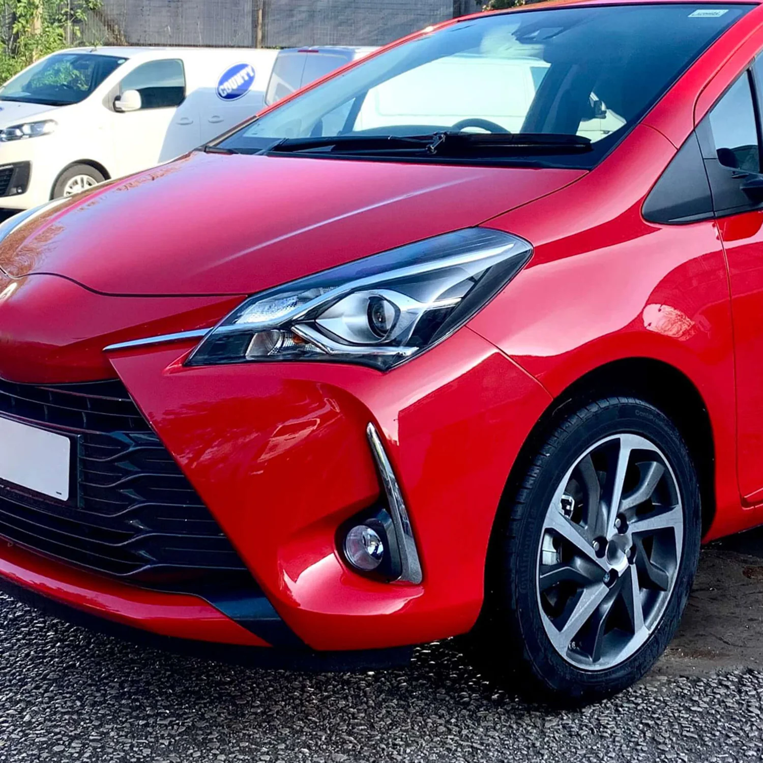 2018-2019 Toyota Yaris H16 Fog Lights Kit Chrome Housing/Clear Lens - Image 10