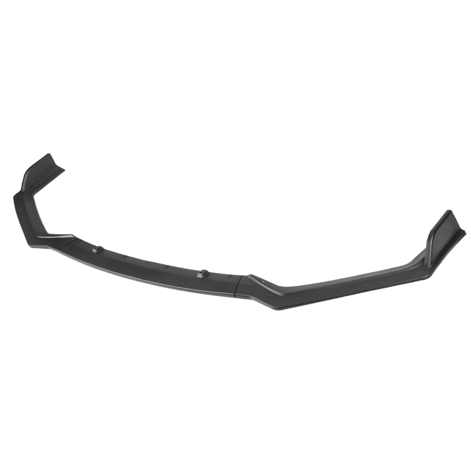 2018-2020 Infiniti Q50 Sport Matte Black Polypropylene 3Pcs Bumper Lip Set