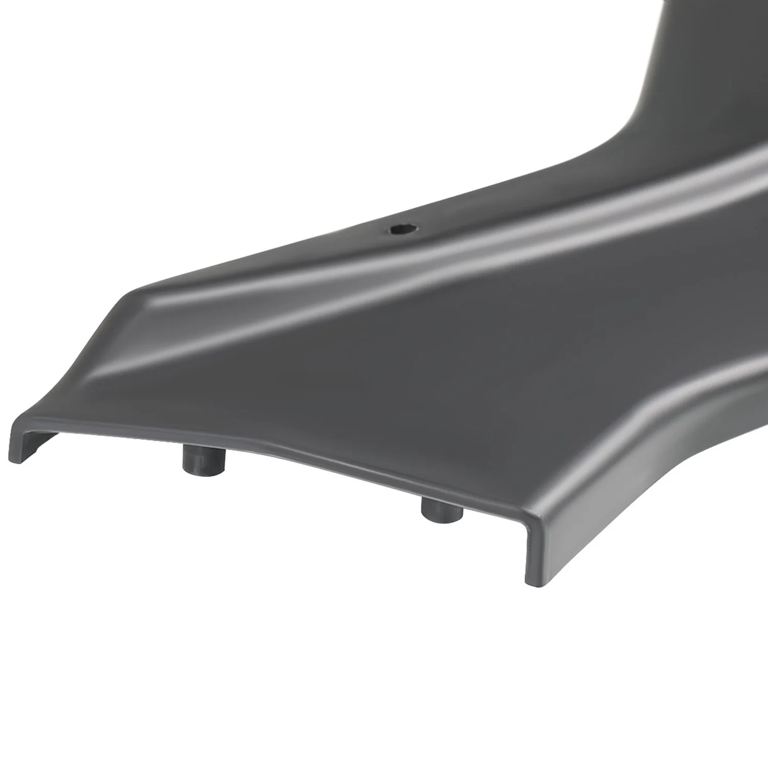 2018-2020 Infiniti Q50 Sport Matte Black Polypropylene 3Pcs Bumper Lip Set - Image 5
