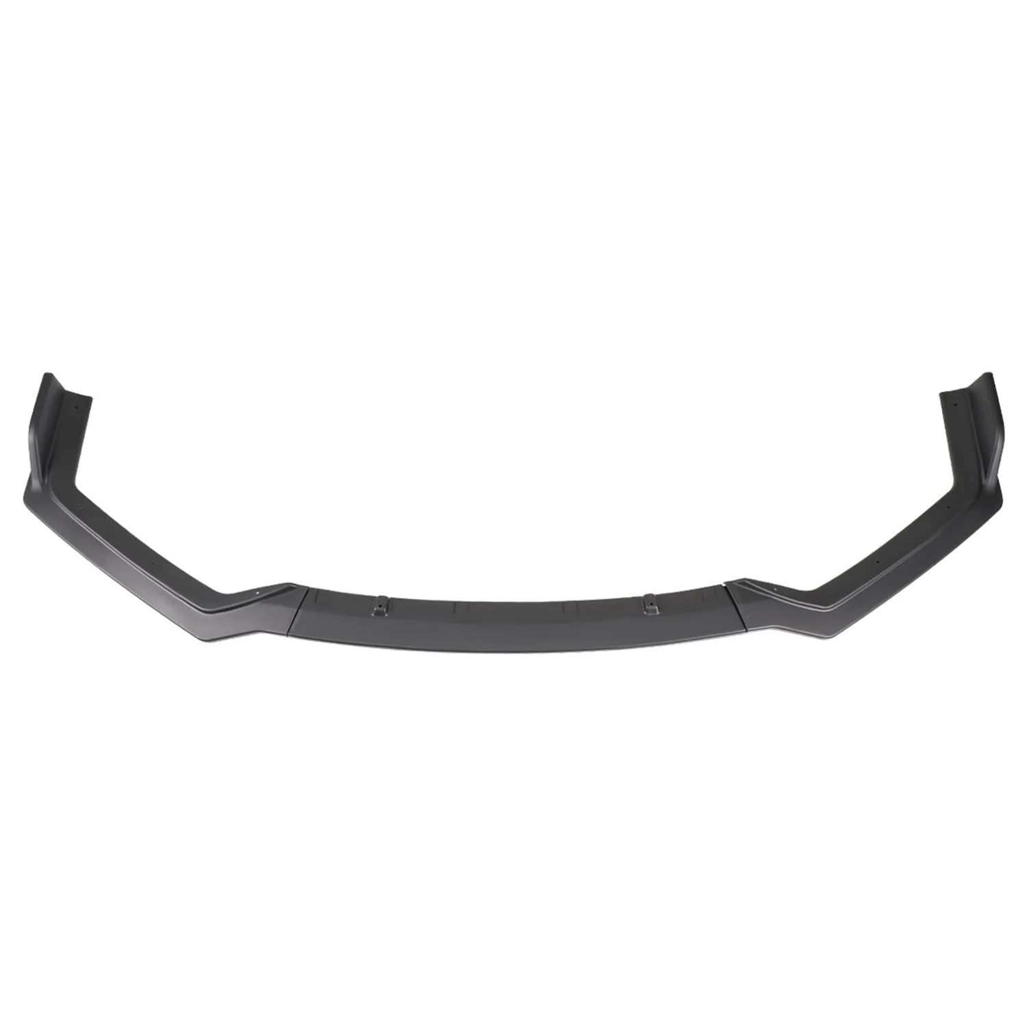 2018-2020 Infiniti Q50 Sport Matte Black Polypropylene 3Pcs Bumper Lip Set - Image 7