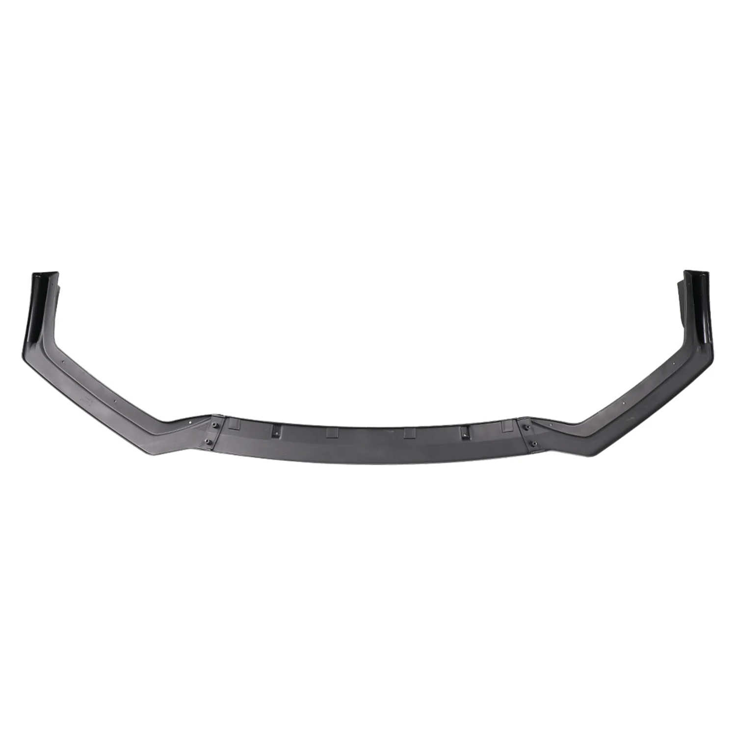 2018-2020 Infiniti Q50 Sport Matte Black Polypropylene 3Pcs Bumper Lip Set - Image 8