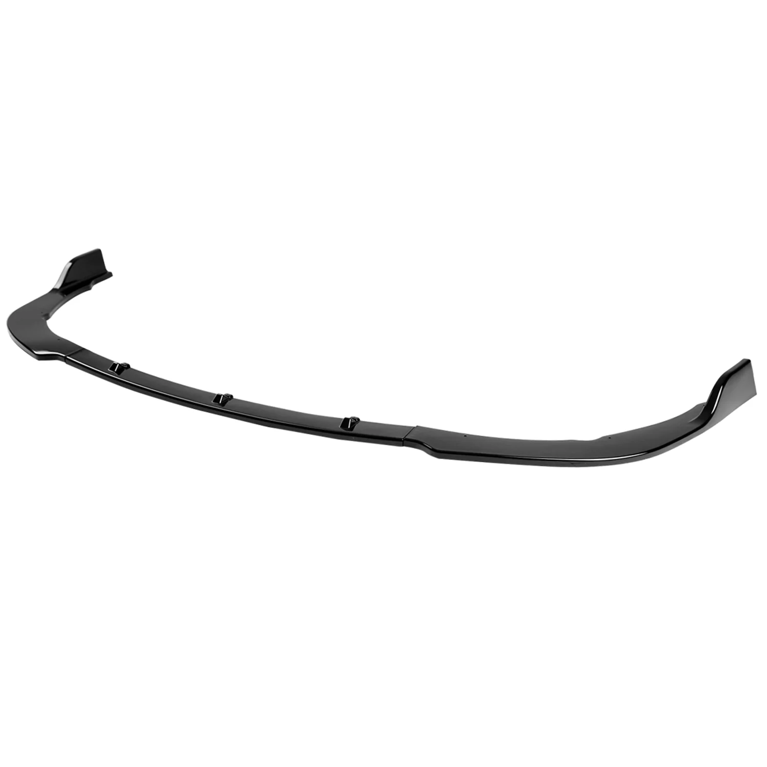 2018-2020 Toyota Camry SE/XSE/LE/XLE Glossy Black 3Pcs Bumper Lip Spoiler