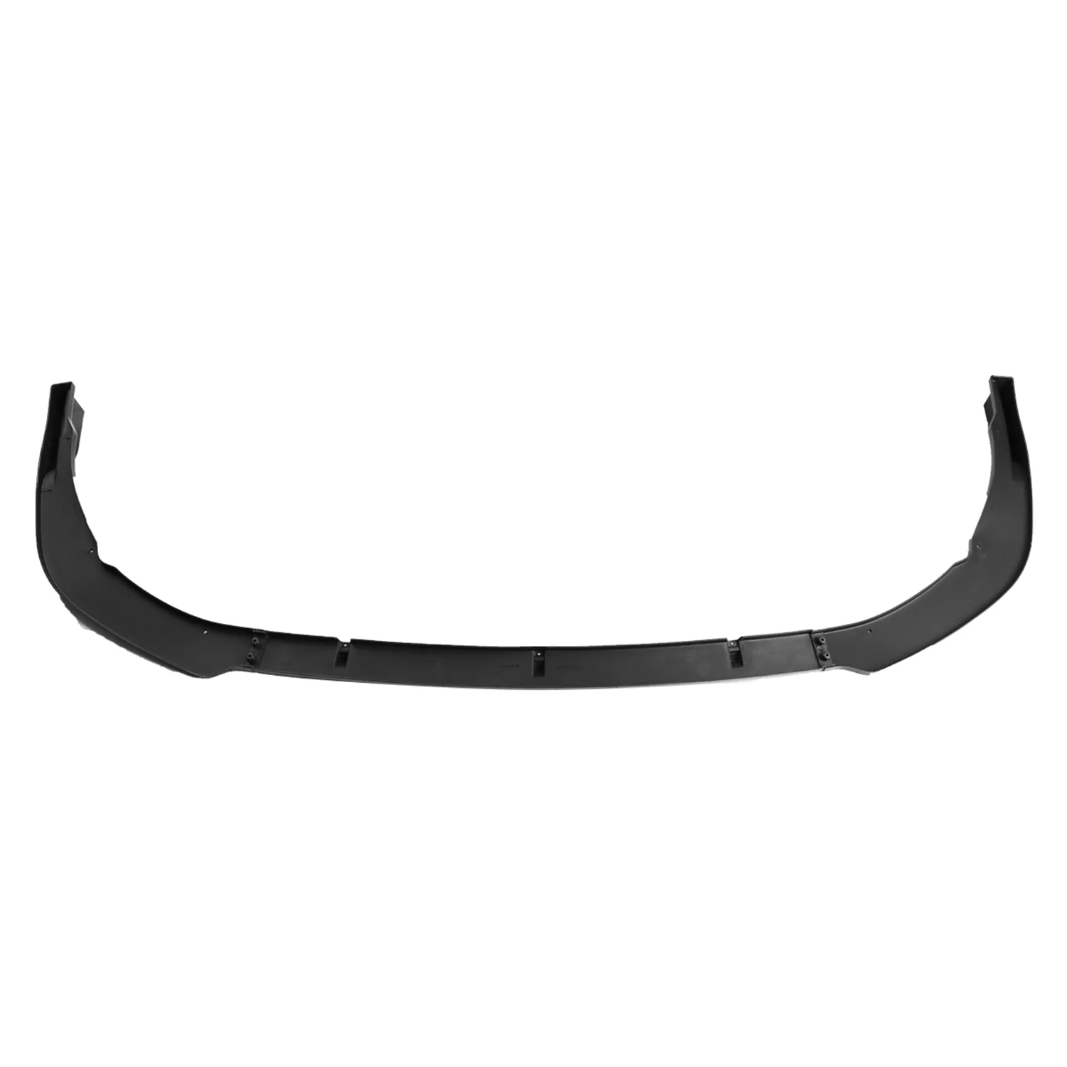 2018-2020 Toyota Camry SE/XSE/LE/XLE Glossy Black 3Pcs Bumper Lip Spoiler - Image 8