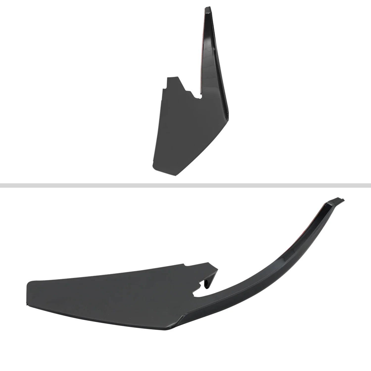 2018-2022 Ford Mustang GT/Ecoboost Lower Dive Front Bumper Canards Trims - Image 3