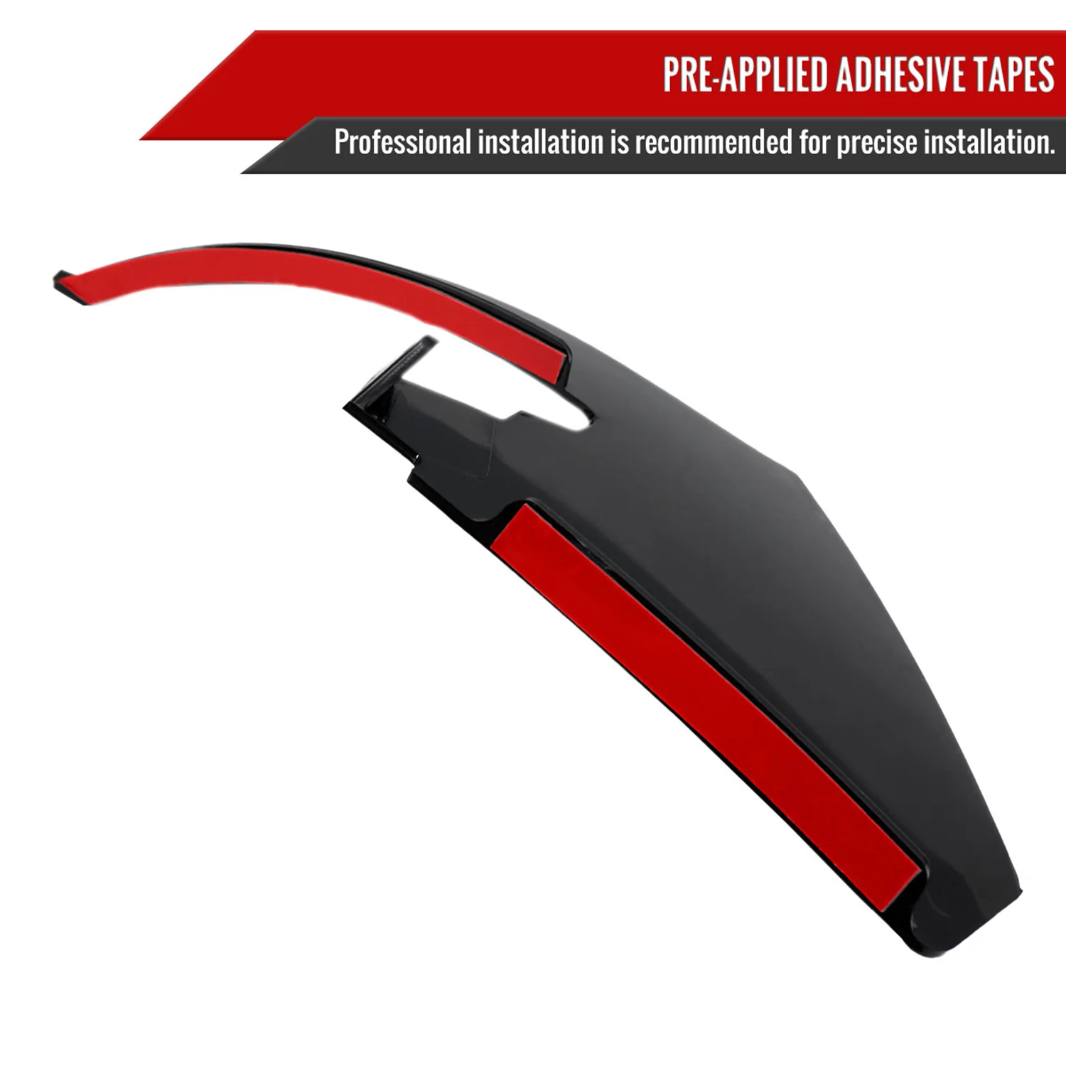 2018-2022 Ford Mustang GT/Ecoboost Lower Dive Front Bumper Canards Trims - Image 4