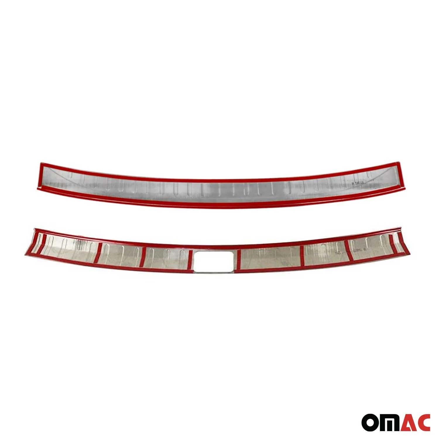 2018-2024 VW Tiguan Rear Bumper & Trunk Sill Cover Set Stainless Steel Glossy - Image 8