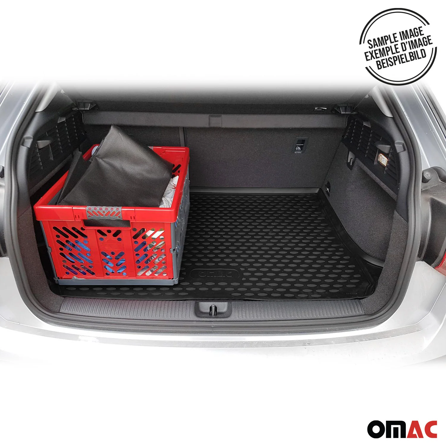 2018-2025 Nissan leaf Floor Mats & Cargo Liner Full Set Black - Image 7