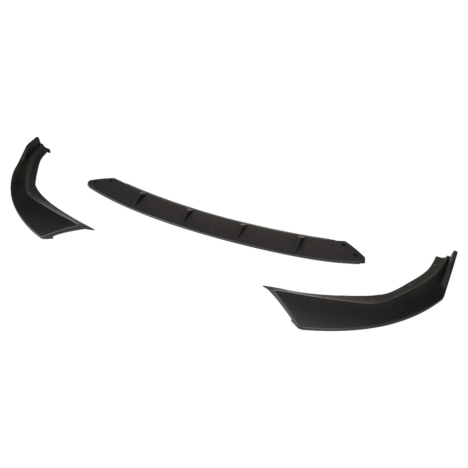 2019-2020 BMW 3 Series G20 M Sport/M340i Matte Black 3Pcs Bumper Lip - Image 6