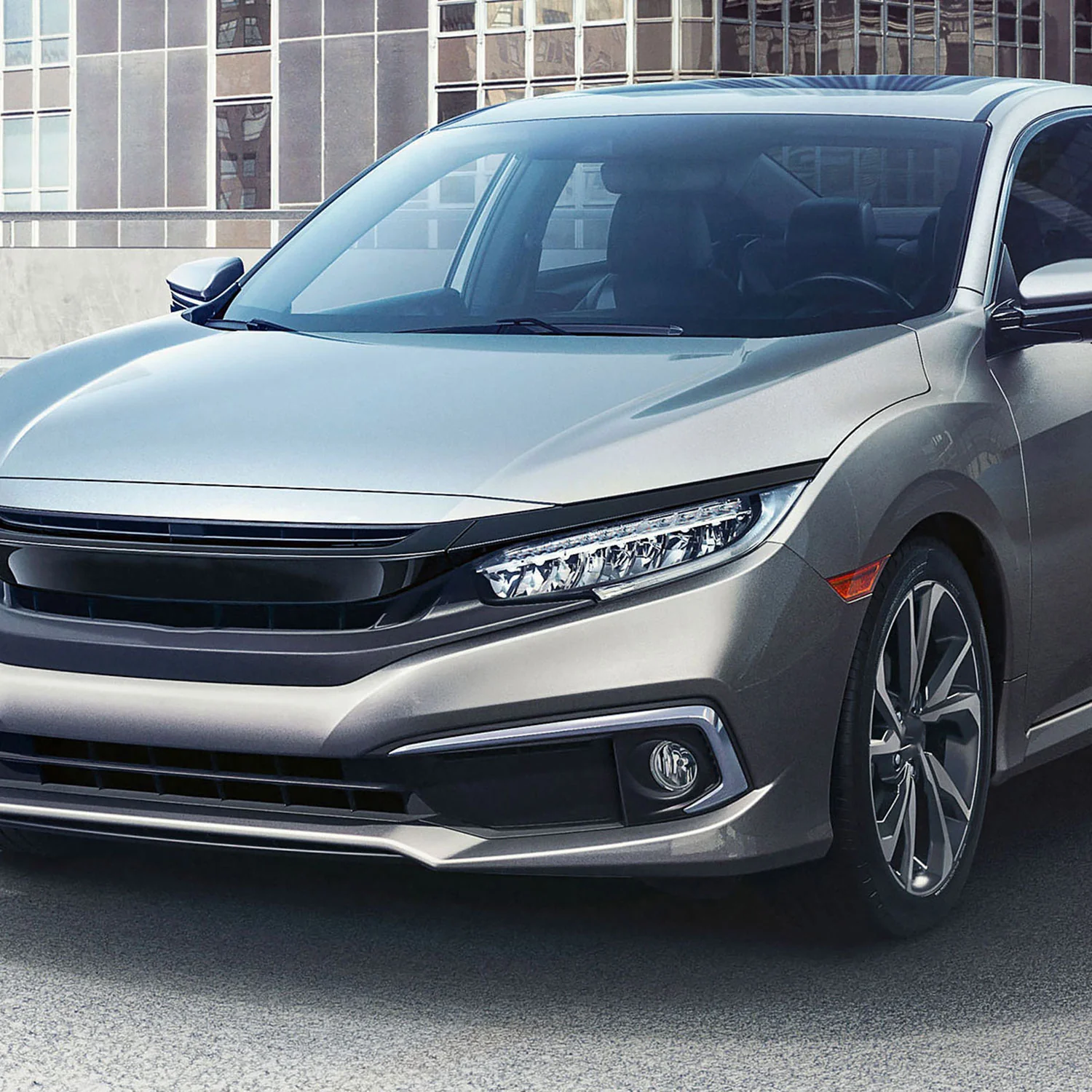 2019-2020 Honda Civic Sedan/Coupe H8 Fog Lights Kit Chrome/Clear Lens - Image 10