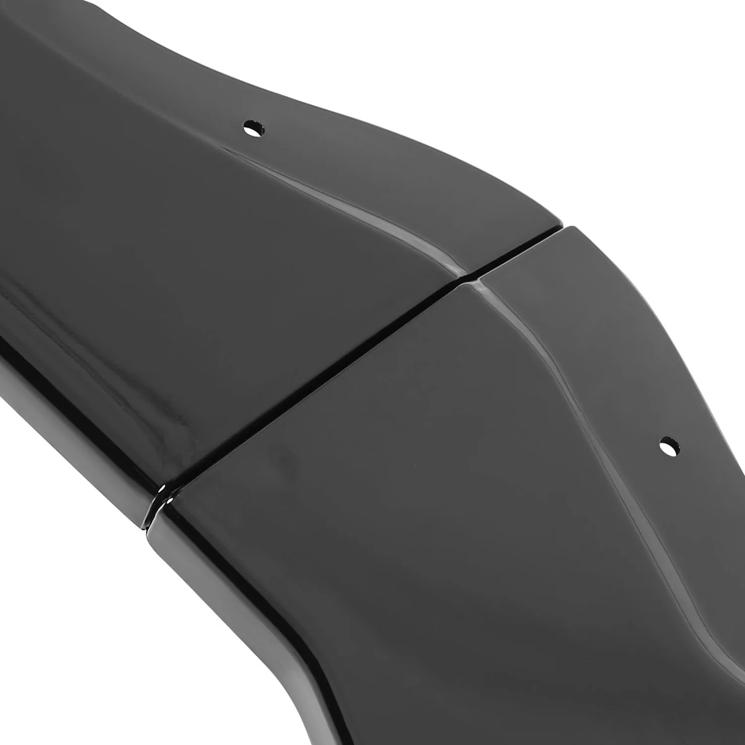 2019-2020 Nissan Altima Sedan Glossy Black Polypropylene 3Pcs Bumper Lip - Image 3