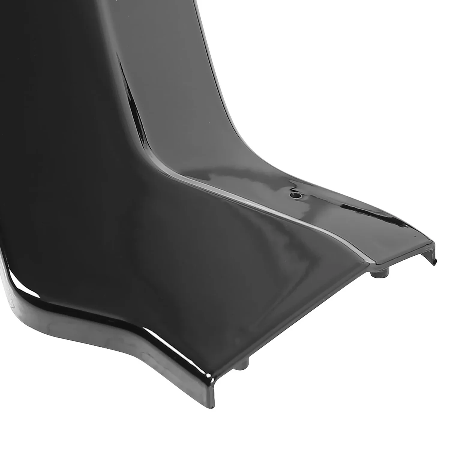 2019-2020 Nissan Altima Sedan Glossy Black Polypropylene 3Pcs Bumper Lip - Image 5