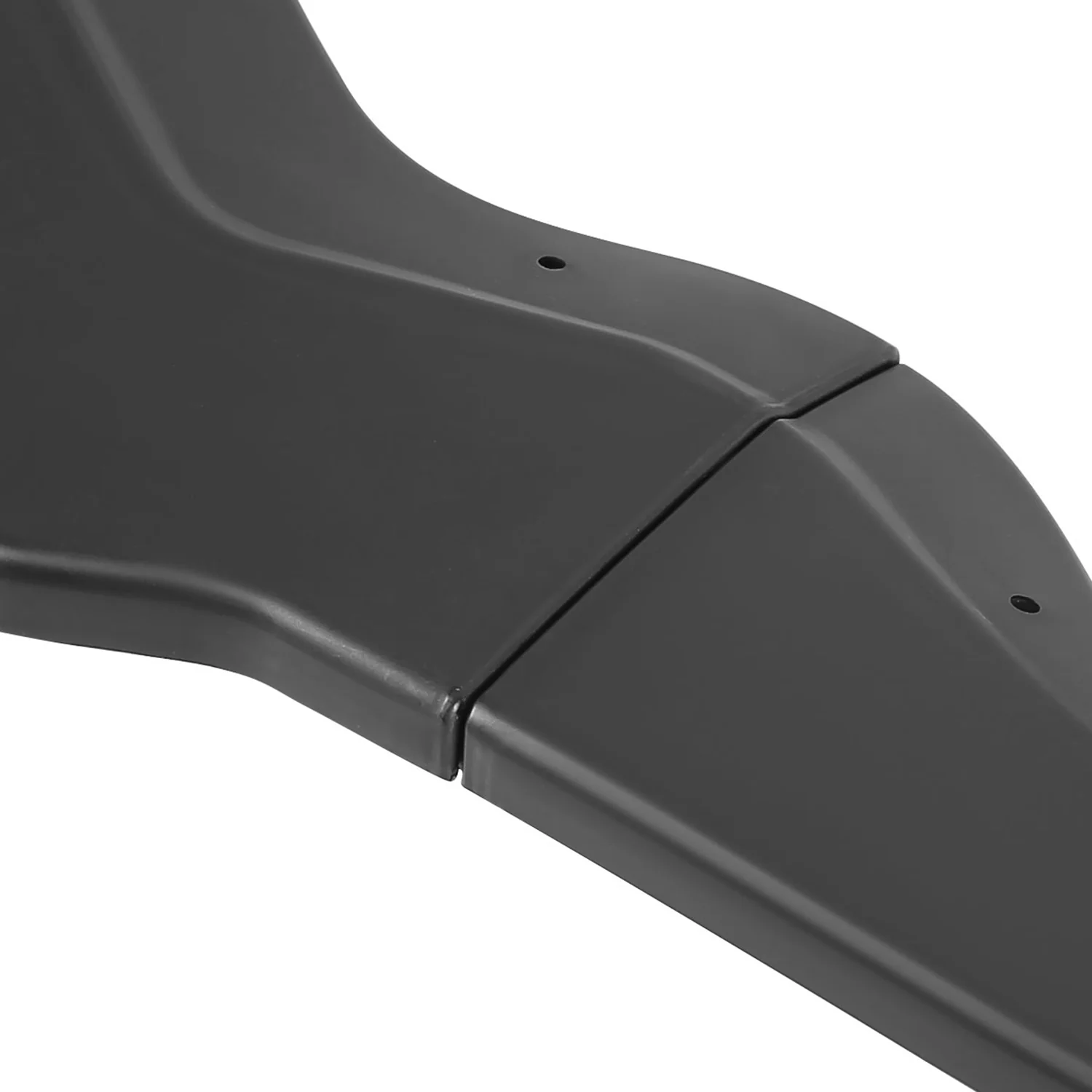2019-2020 Nissan Altima Sedan Matte Black Polypropylene 3Pcs Bumper Lip - Image 3