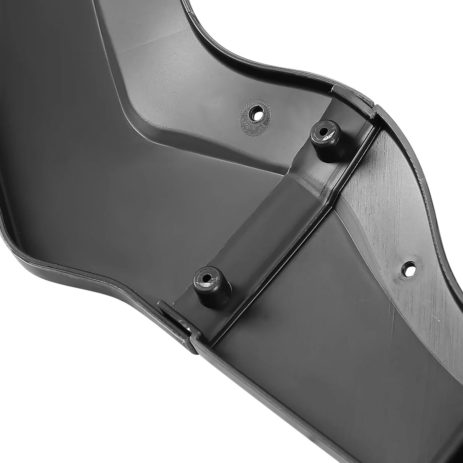 2019-2020 Nissan Altima Sedan Matte Black Polypropylene 3Pcs Bumper Lip - Image 7