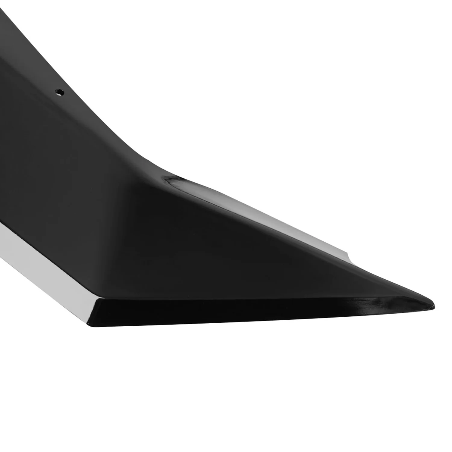 2019-2020 Toyota Corolla Sedan Glossy Black Polypropylen 3Pcs Bumper Lip - Image 5