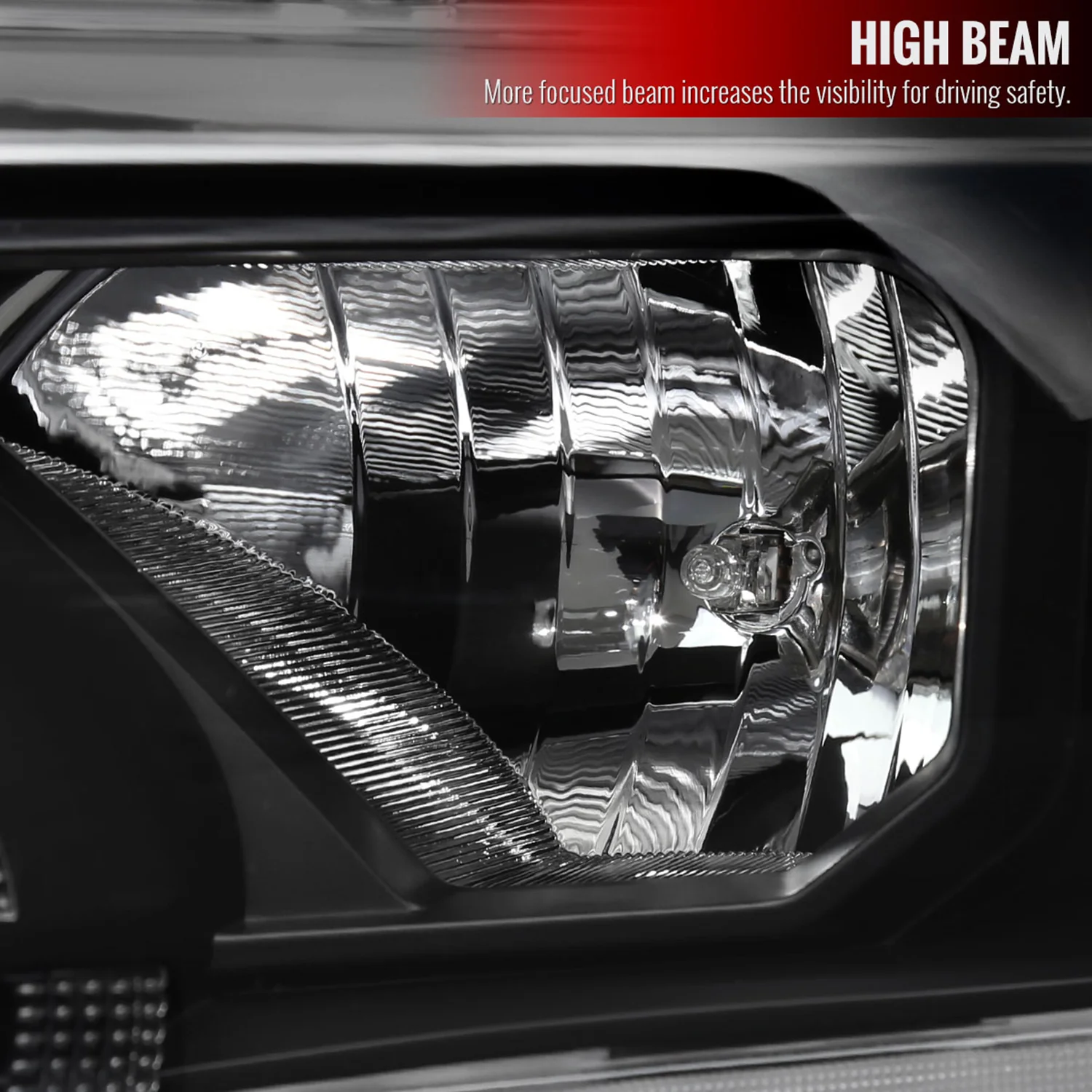 2019-2022 Ford Ranger Sequential LED Bar Projector Headlights Matt Black - Image 5