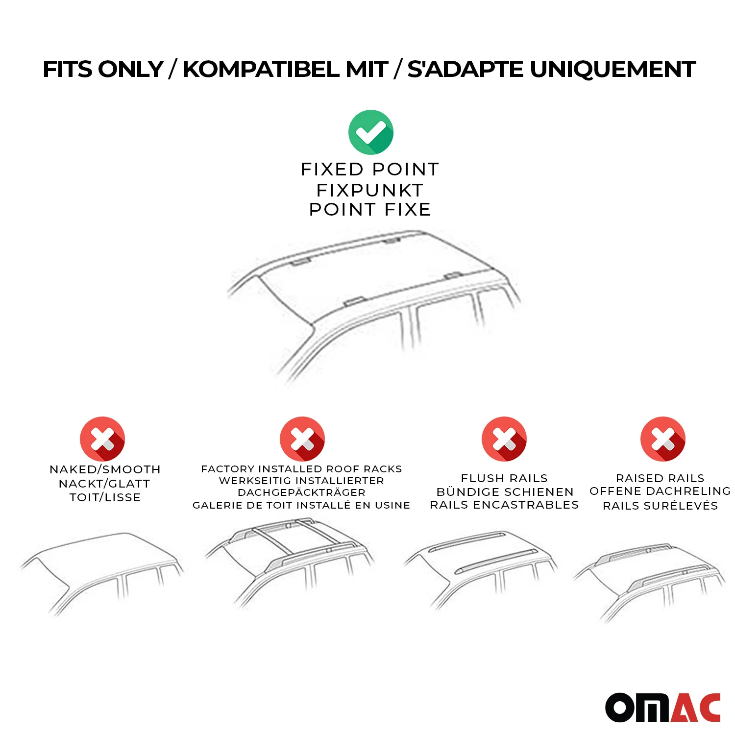 2019-2024 BMW 1 Series F40 Roof Racks Cross Bars Silver - Image 5