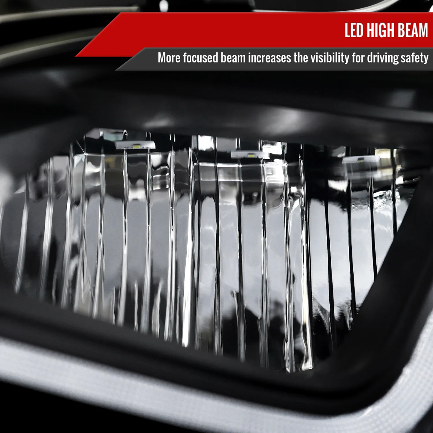 2019-2024 Chevy Malibu Sequential LED Turn Signal Projector Headlights Black - Image 5