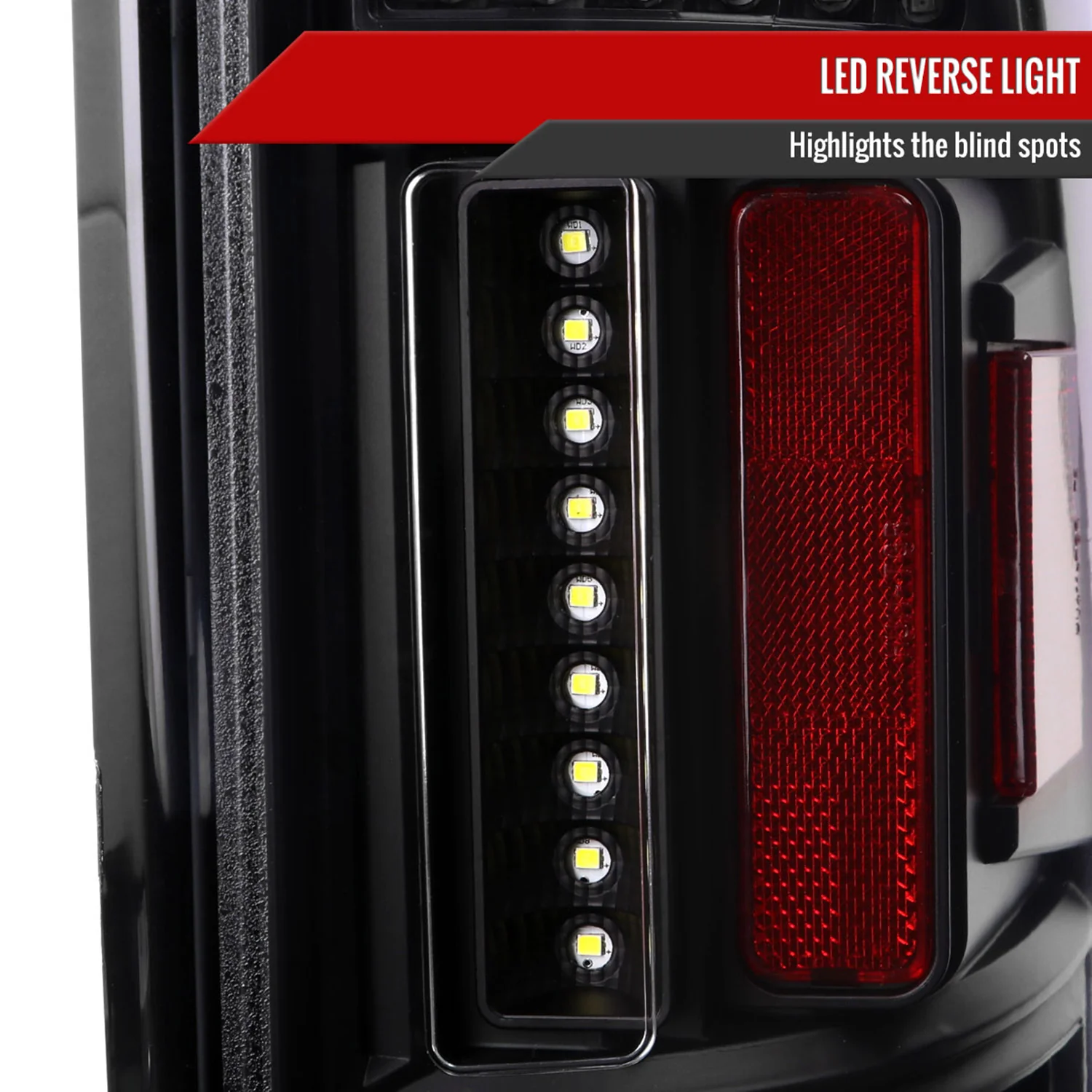 2019-2024 Dodge RAM 1500 LED Tail Lights Matte Black Housing/Clear Lens - Image 5