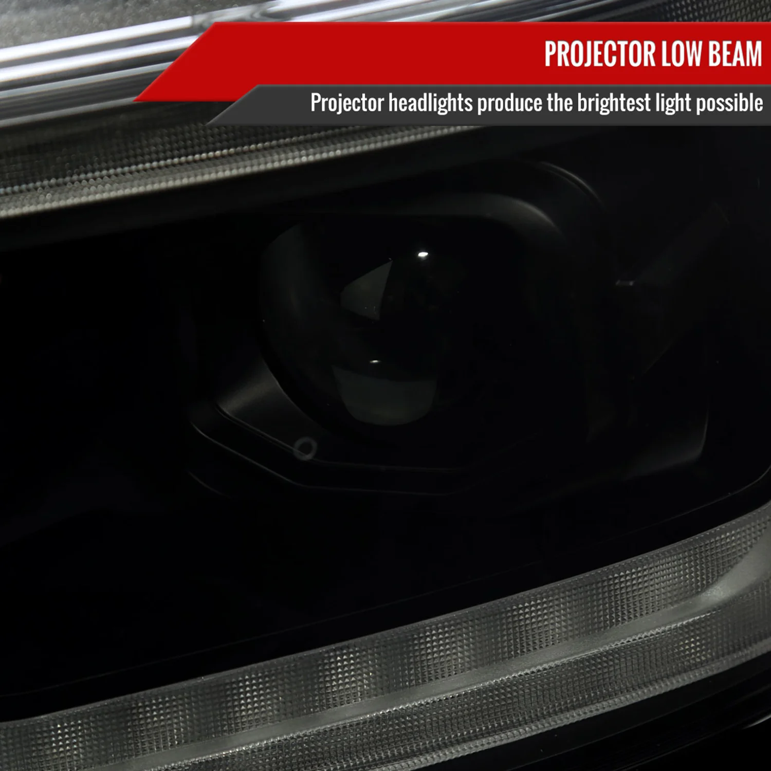 2019-2024 Dodge RAM 1500 Sequential LED Turn Signal Projector Headlights Smoke - Image 4