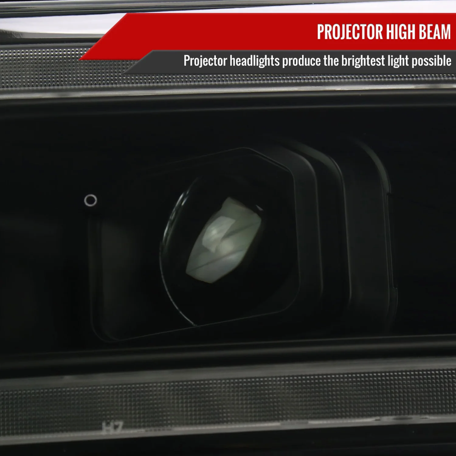 2019-2024 Dodge RAM 2500/3500/4500/5500 LED Signal Projector Headlights Smoke - Image 5