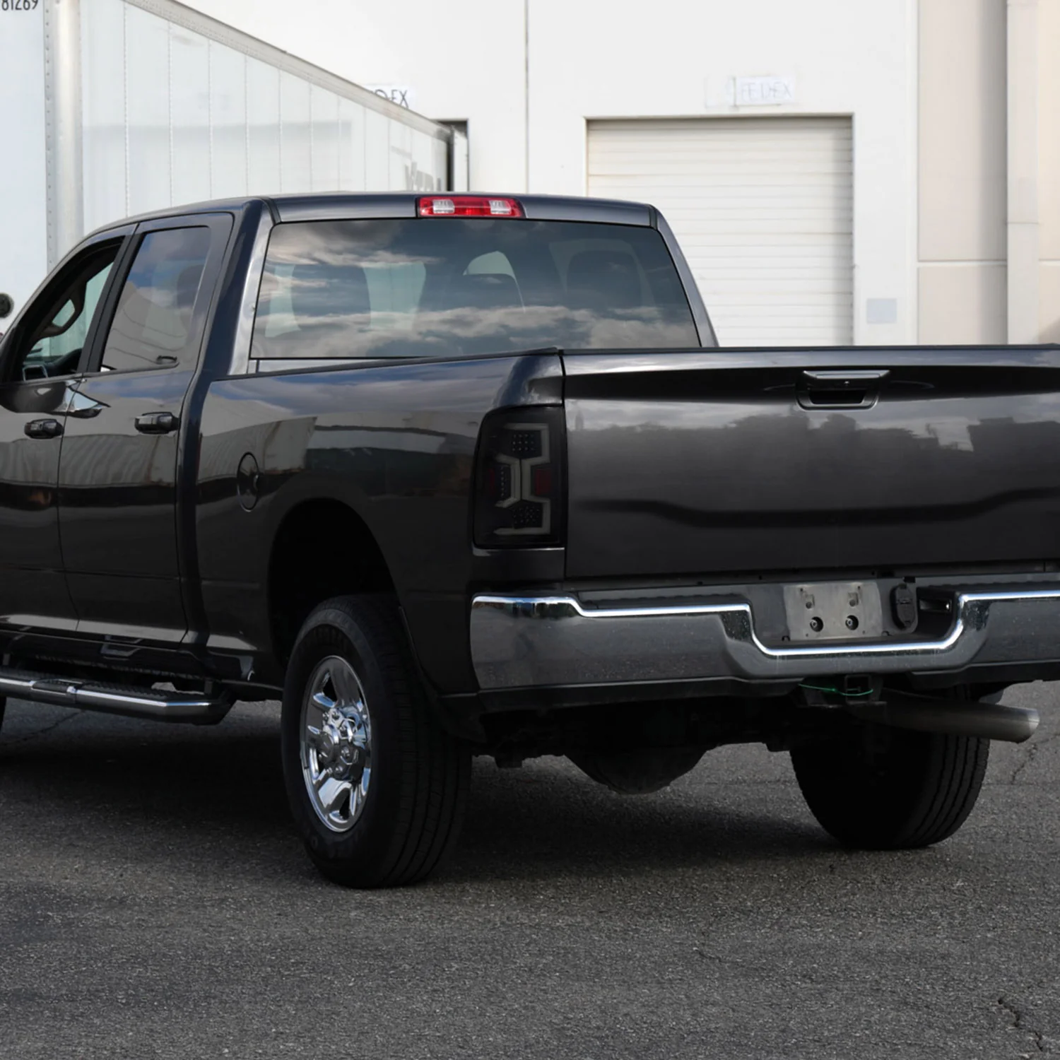 2019-2024 Dodge RAM 2500/3500 LED Signal Tail Lights Glossy Black/Dark Smoke - Image 9