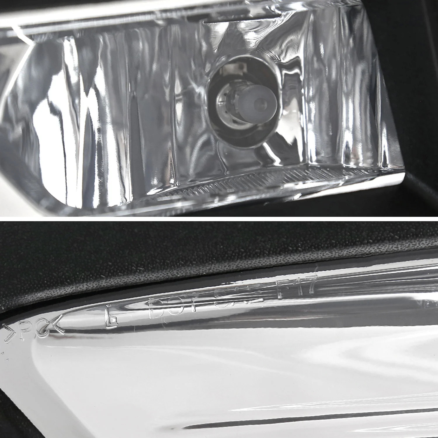 2020-2022 Nissan Versa H8 Fog Lights Kit Chrome Housing/Clear Lens - Image 2