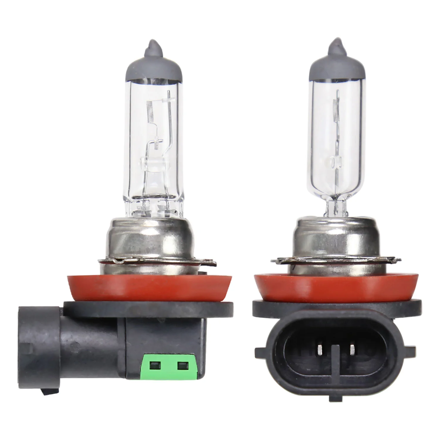 2020-2022 Nissan Versa H8 Fog Lights Kit Chrome Housing/Clear Lens - Image 4