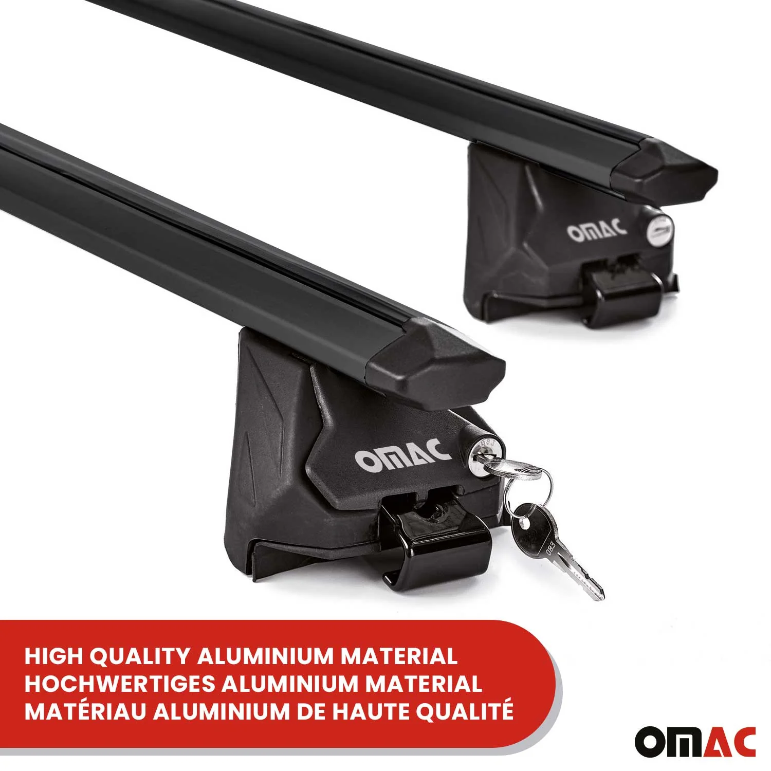 2020-2026 Mazda CX-30 Roof Rack Cross Bars Luggage Carrier Alu Black 2x - Image 10
