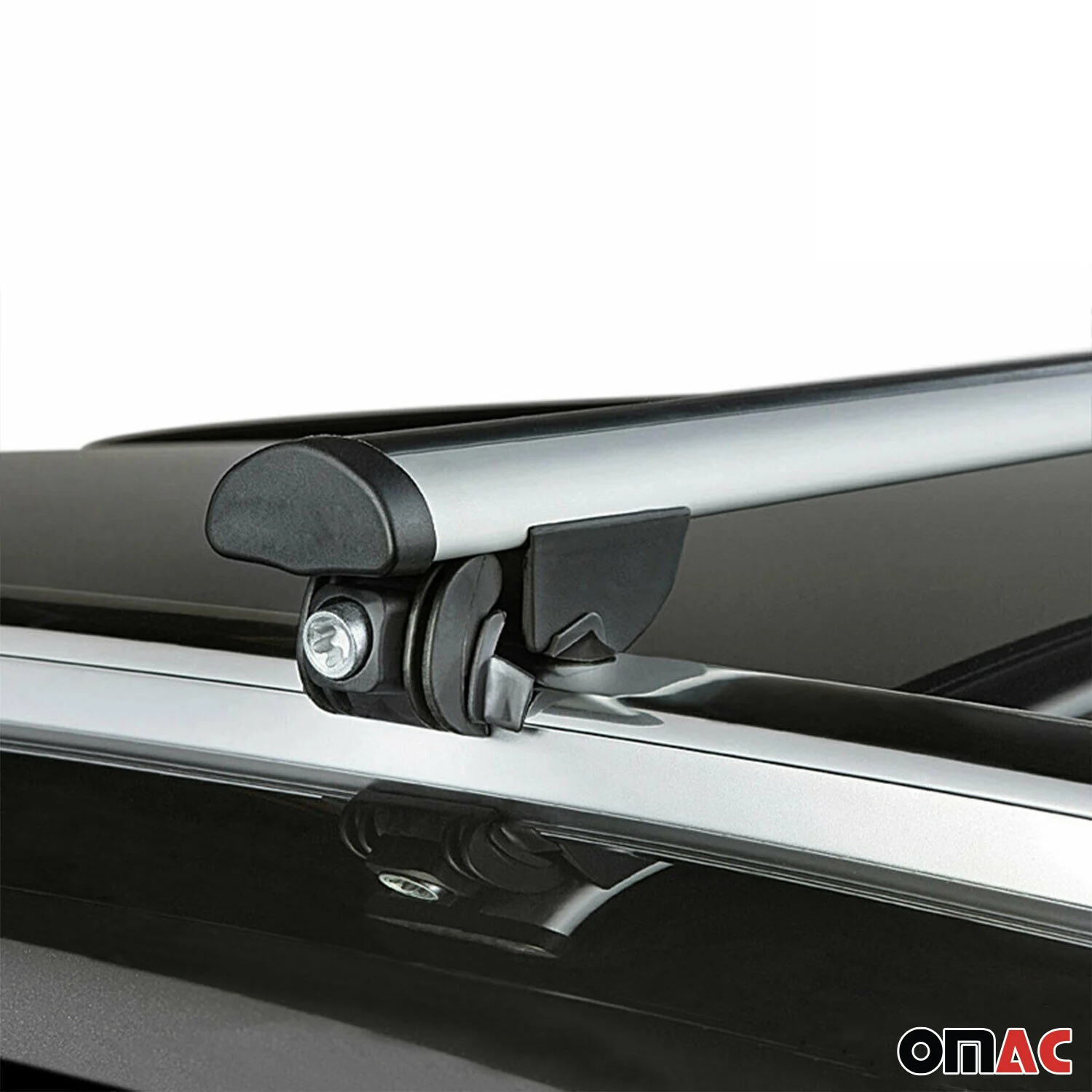 2020-2026 Mercedes GLA (H247) Roof Rack Cross Bars Luggage 220 Lbs Gray 2 Pcs - Image 4