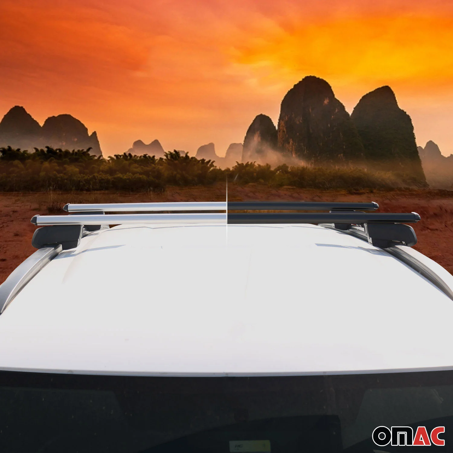 2022-2026 Lexus LX 600 Roof Rack Cross Bars Luggage Carrier Alu Black 2x - Image 8