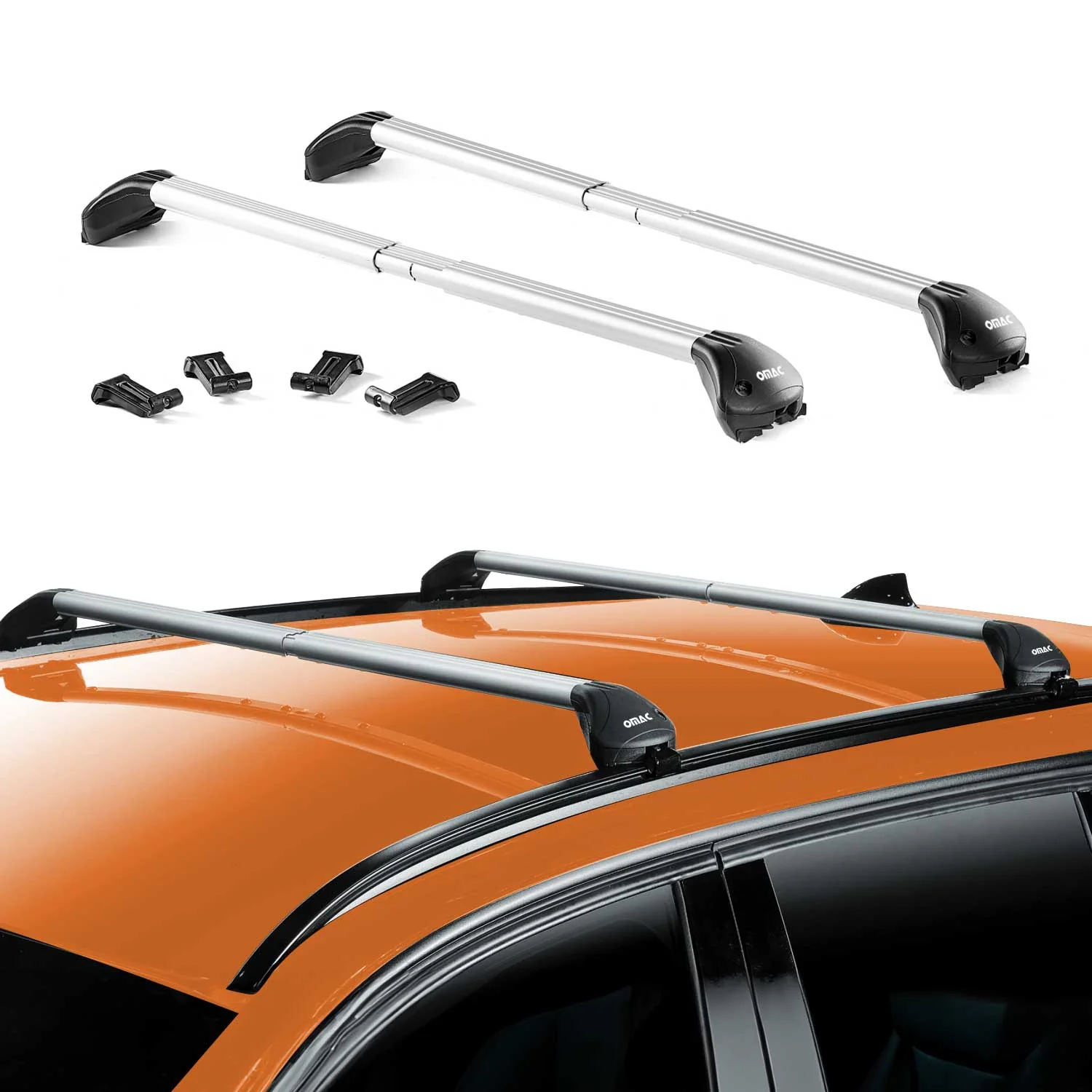2024-2026 Chevrolet Blazer EV Roof Rack Cross Bars Luggage Carrier Alu - Image 2