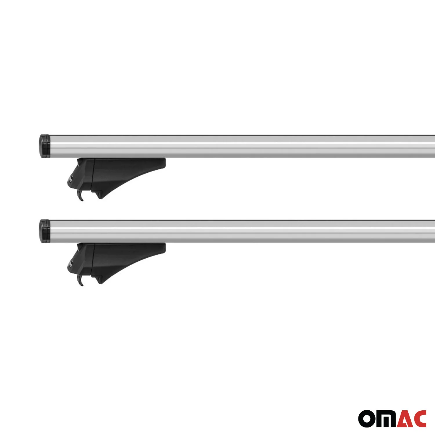 2024-2026 Mazda CX-90 Roof Rack Cross Bars Luggage Carrier Silver 2Pcs - Image 10
