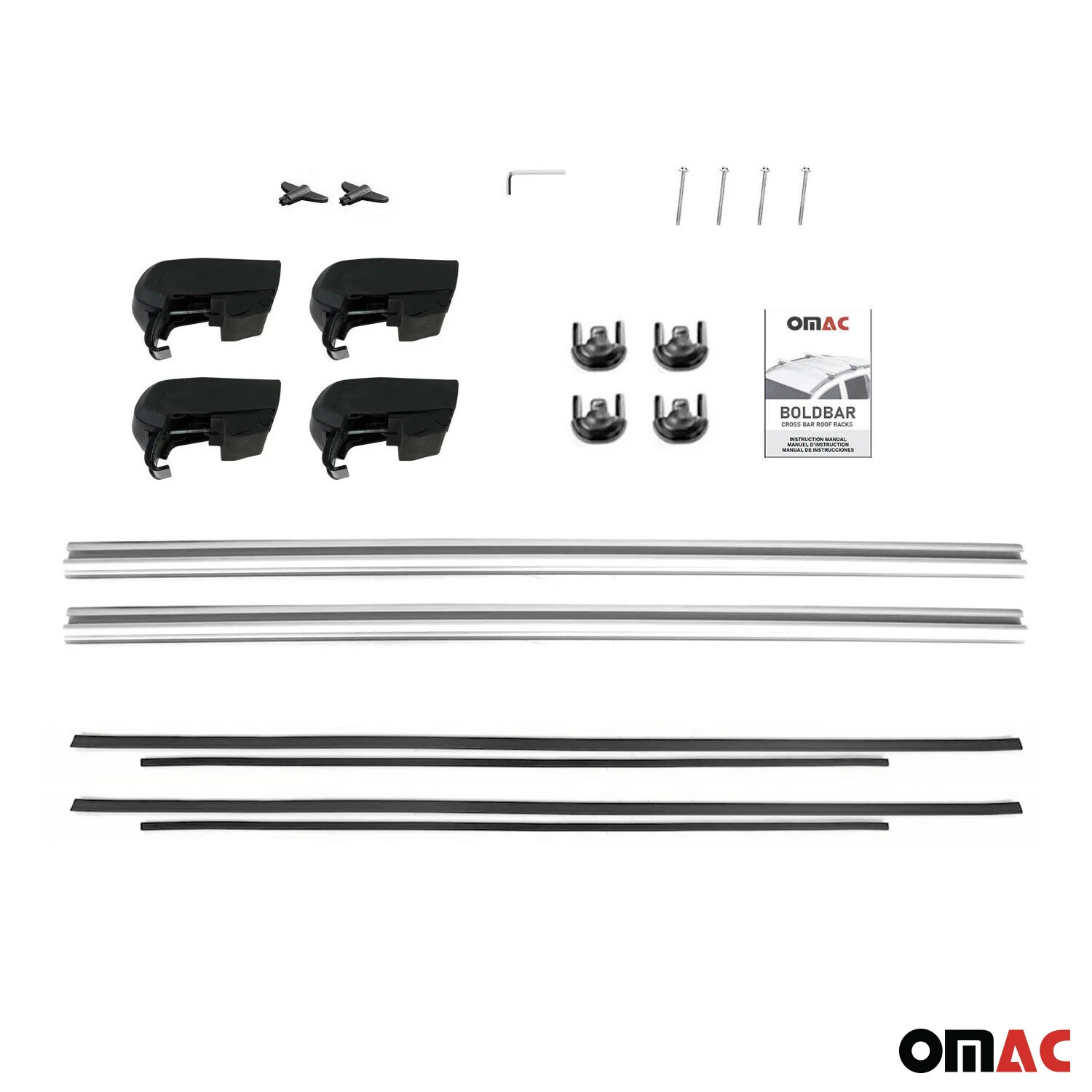 2025-2026 Nissan Kicks Play Roof Rack Cross Bars Luggage Carrier Alu Silver 2 Pcs - Image 10