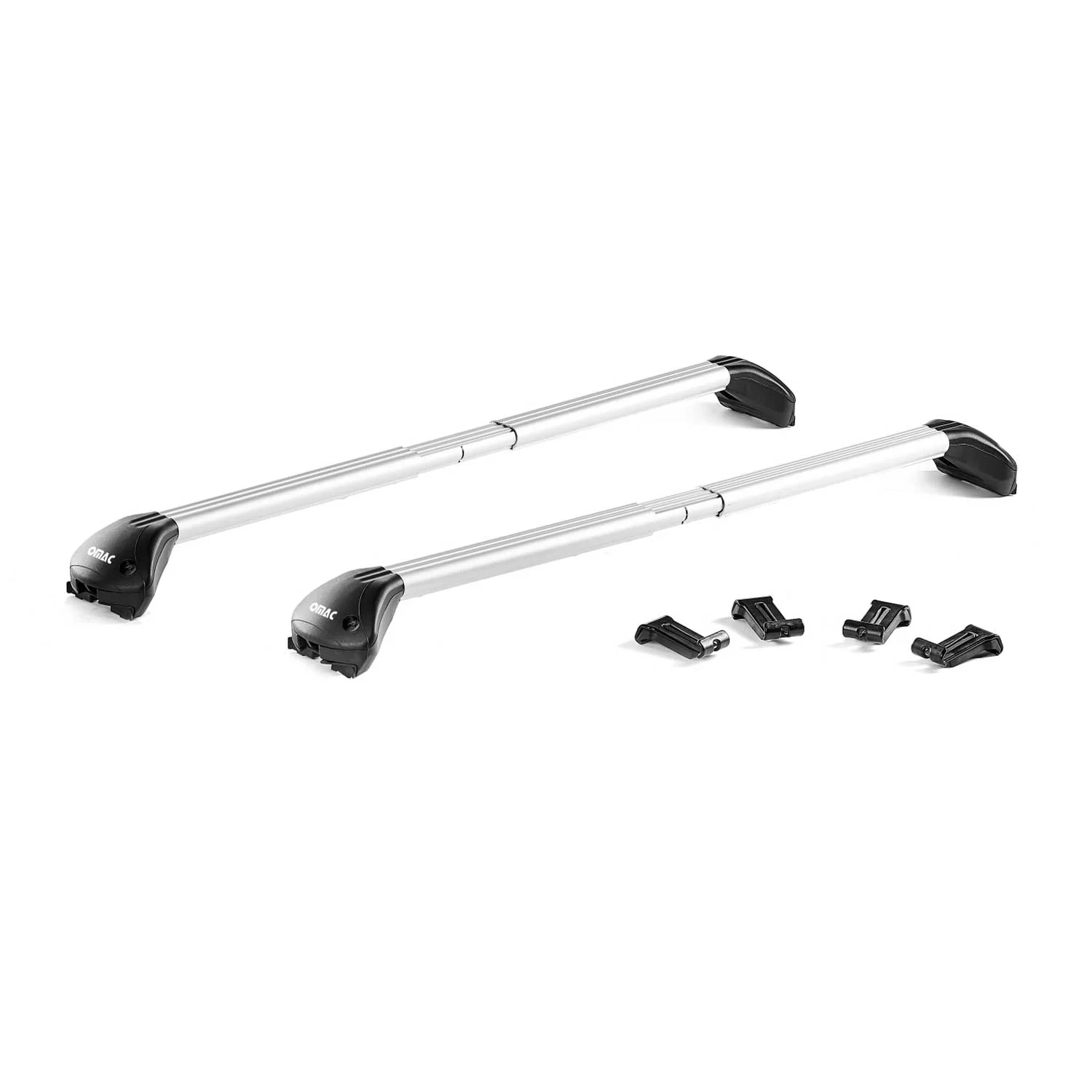 2025-2026 Nissan Murano Roof Rack Cross Bars Luggage Carrier Alu Silver 2x - Image 2