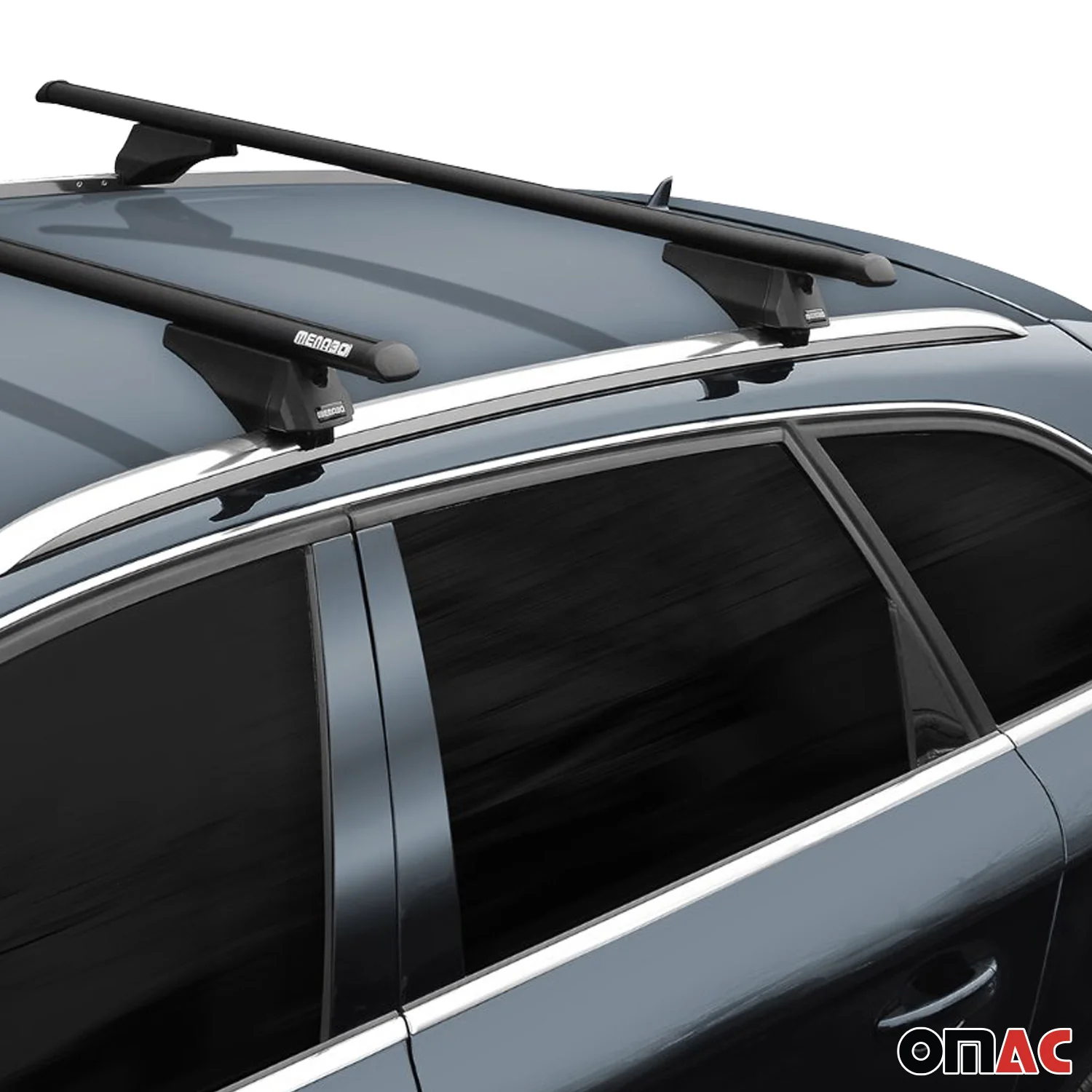 2025-2026 Nissan Murano Roof Rack Cross Bars Luggage Carrier Black 2Pcs - Image 4