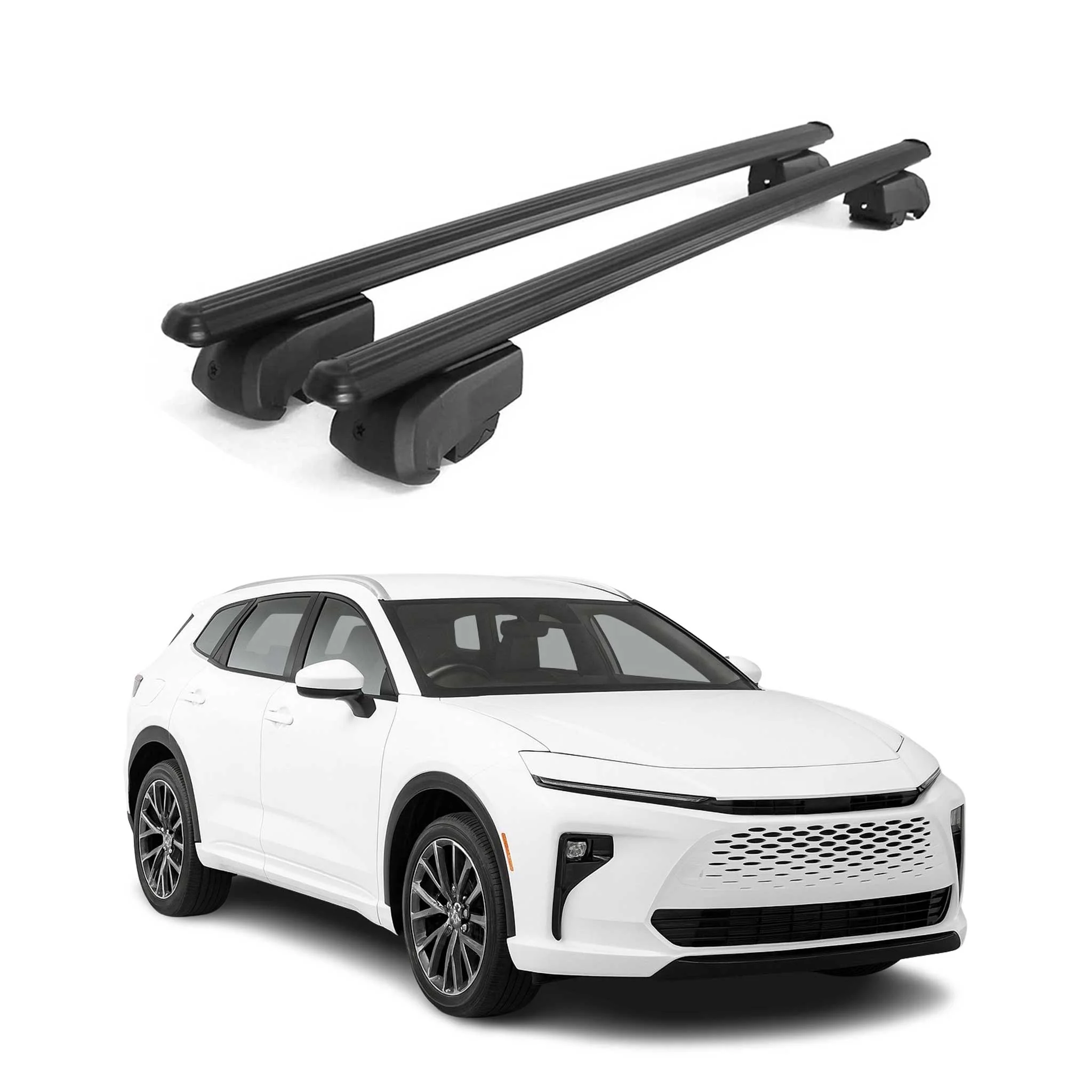 2025-2026 Toyota Crown Signia Roof Rack Cross Bars Luggage Carrier Alu Black 2x