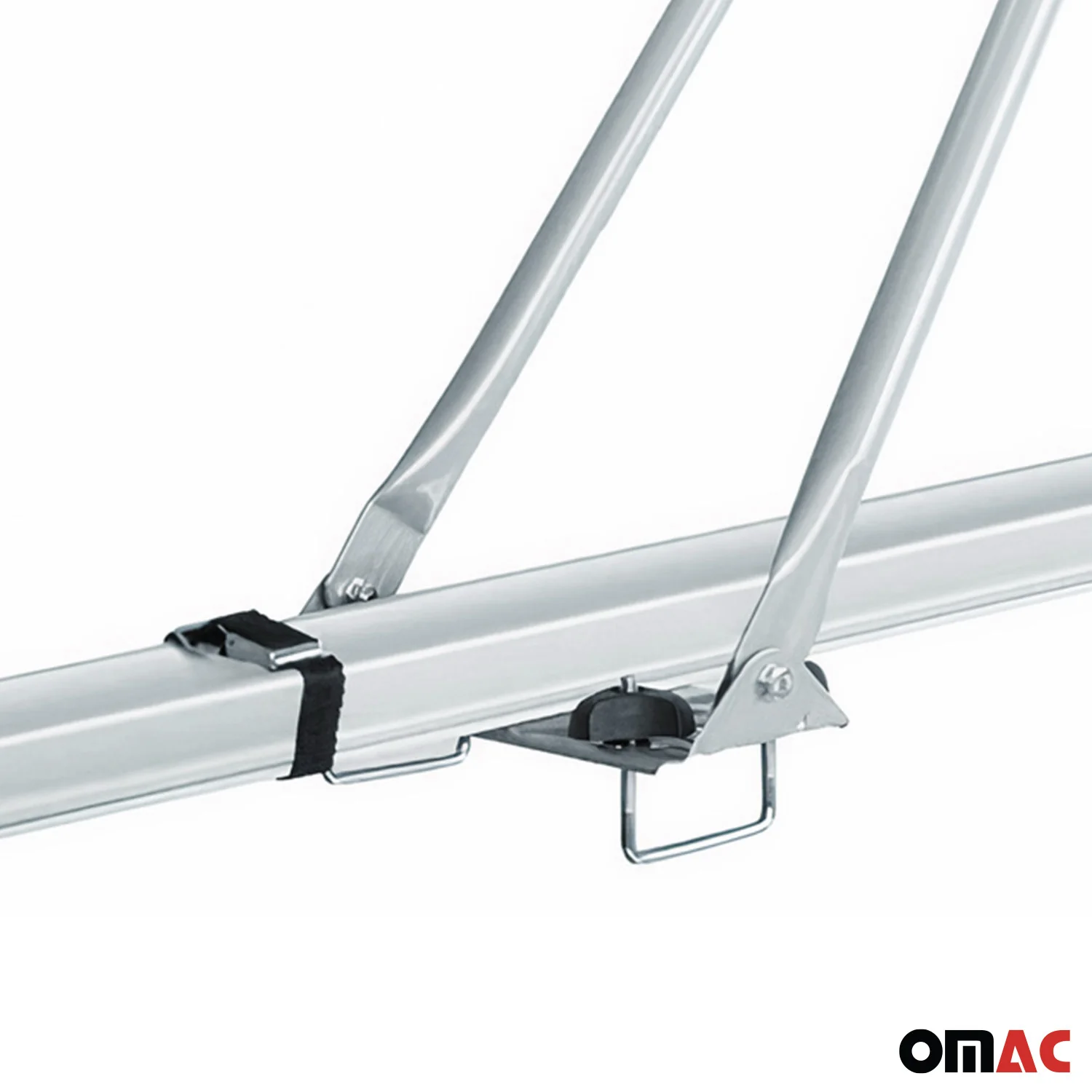 2Pcs Pro Bike Carrier Roof Mount Aluminum Steel Bicycle Rack Car Truck SUV - Image 7