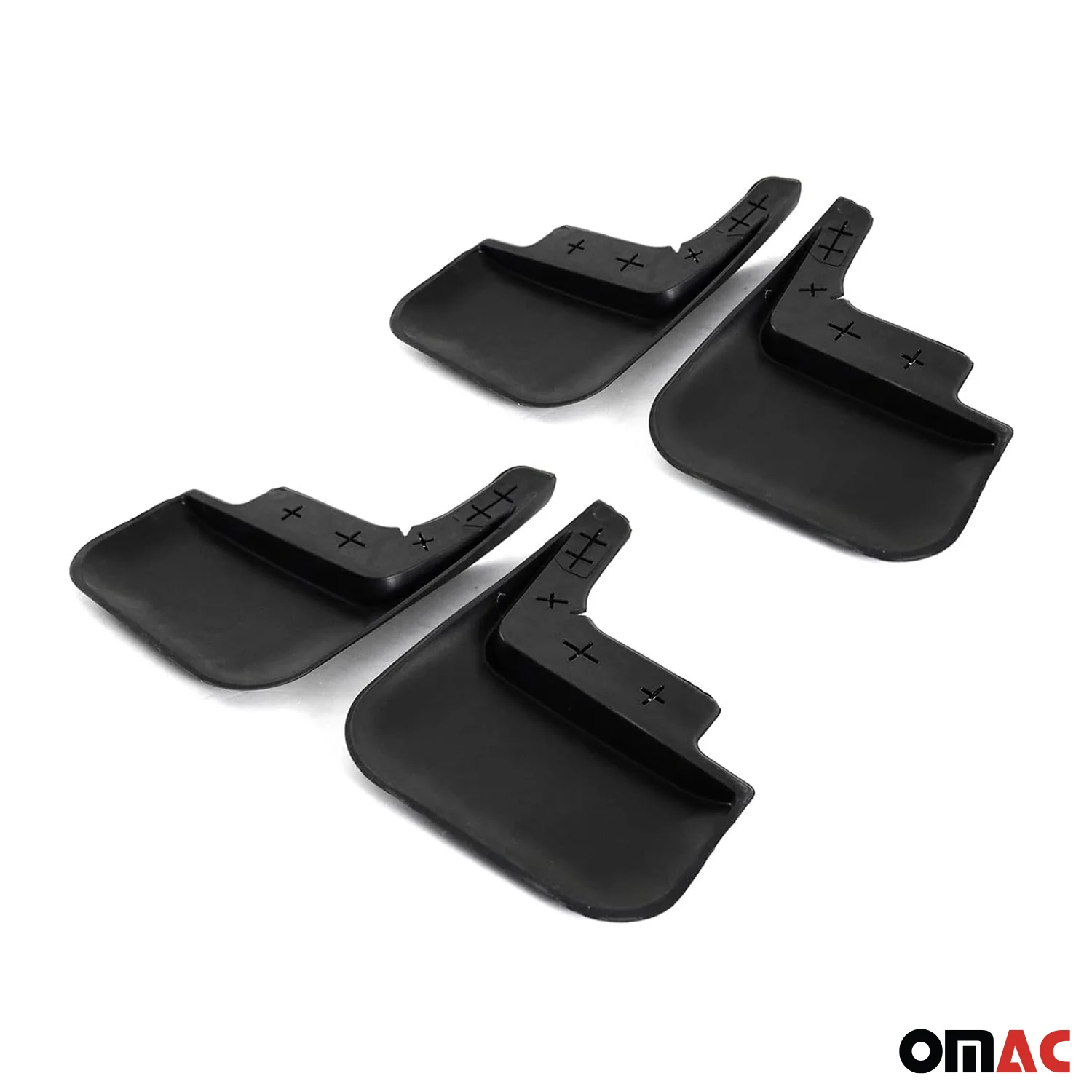 2017-2022 Nissan Rogue Sport Universal Fit Mud Guards Splash Mud Flaps Black 4 Pcs - Image 8