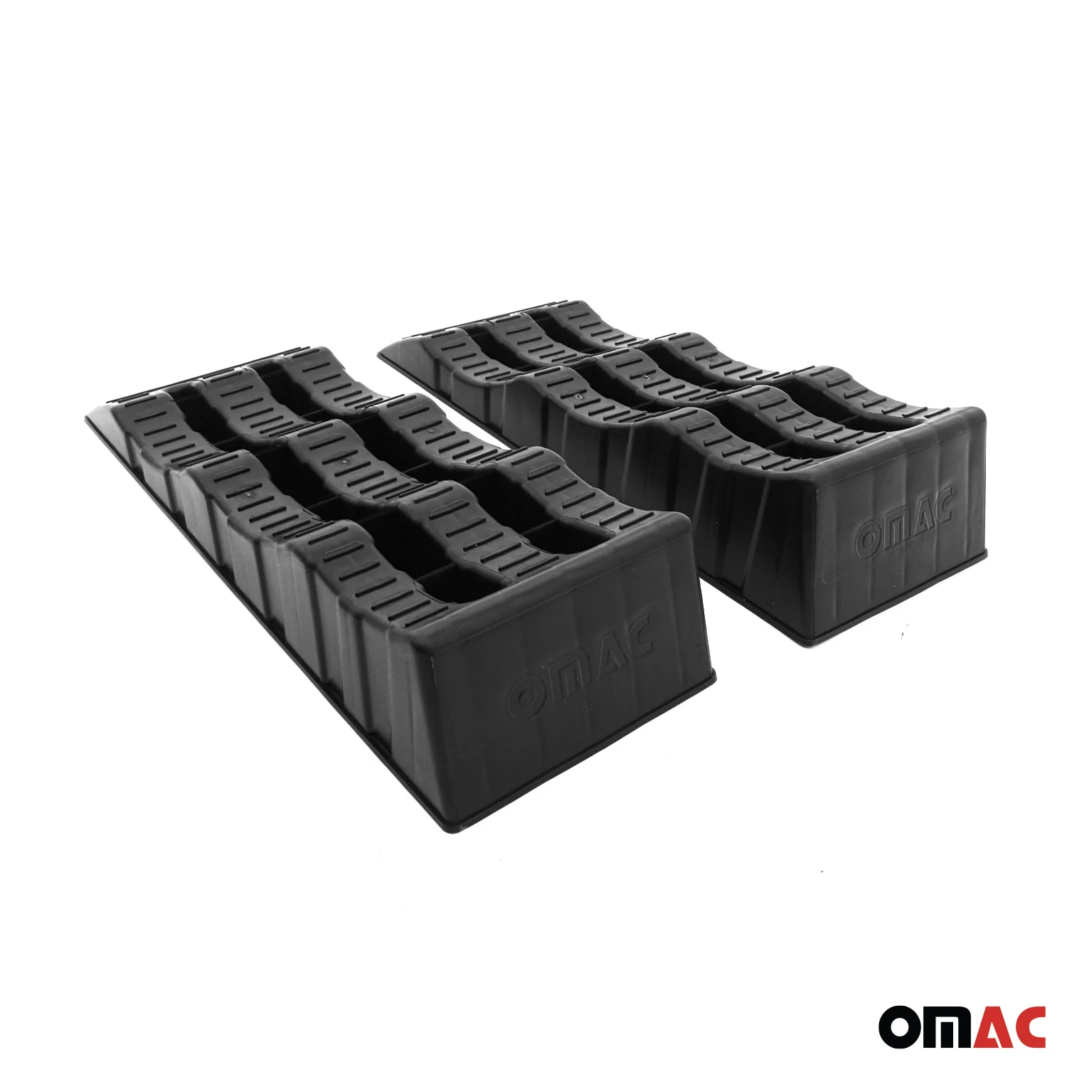 4 Pcs Set Multi-Level Ramps RV Trailer Camper Car Wheel Chocks / Stabilizer - Image 10