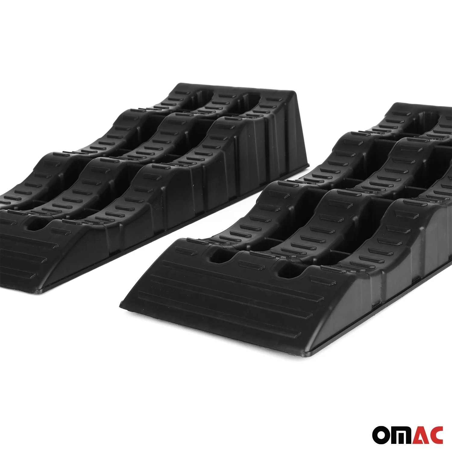 4 Pcs Set Multi-Level Ramps RV Trailer Camper Car Wheel Chocks / Stabilizer - Image 6