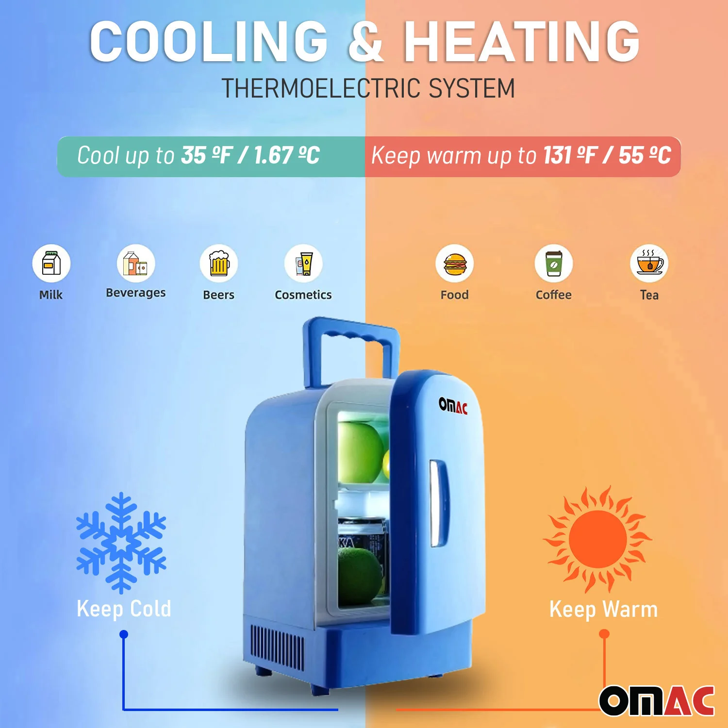4L Portable Cooler and Warmer Car Refrigerator Outdoor 12V Mini Camping Fridge - Image 5