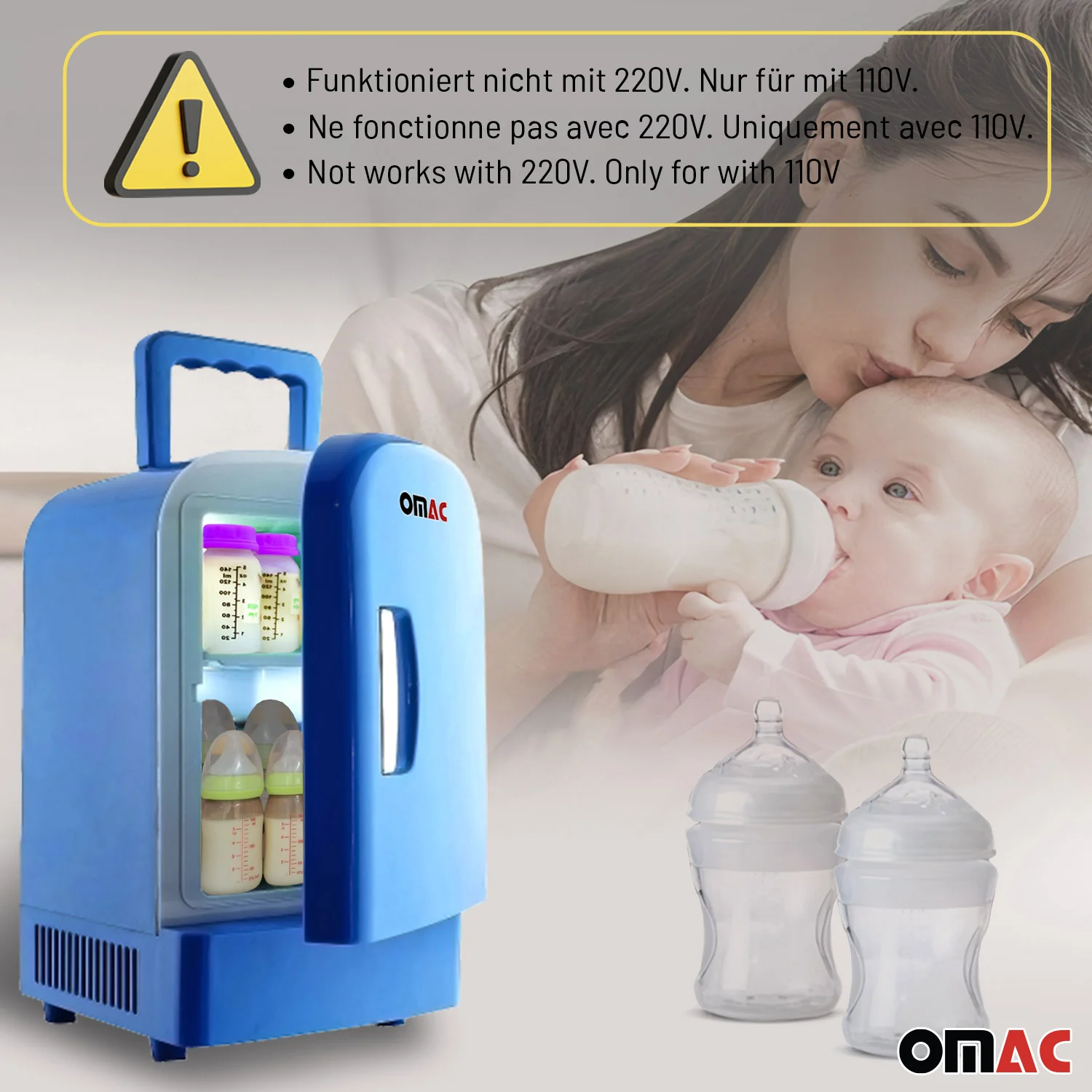 4L Portable Cooler and Warmer Car Refrigerator Outdoor 12V Mini Camping Fridge - Image 9